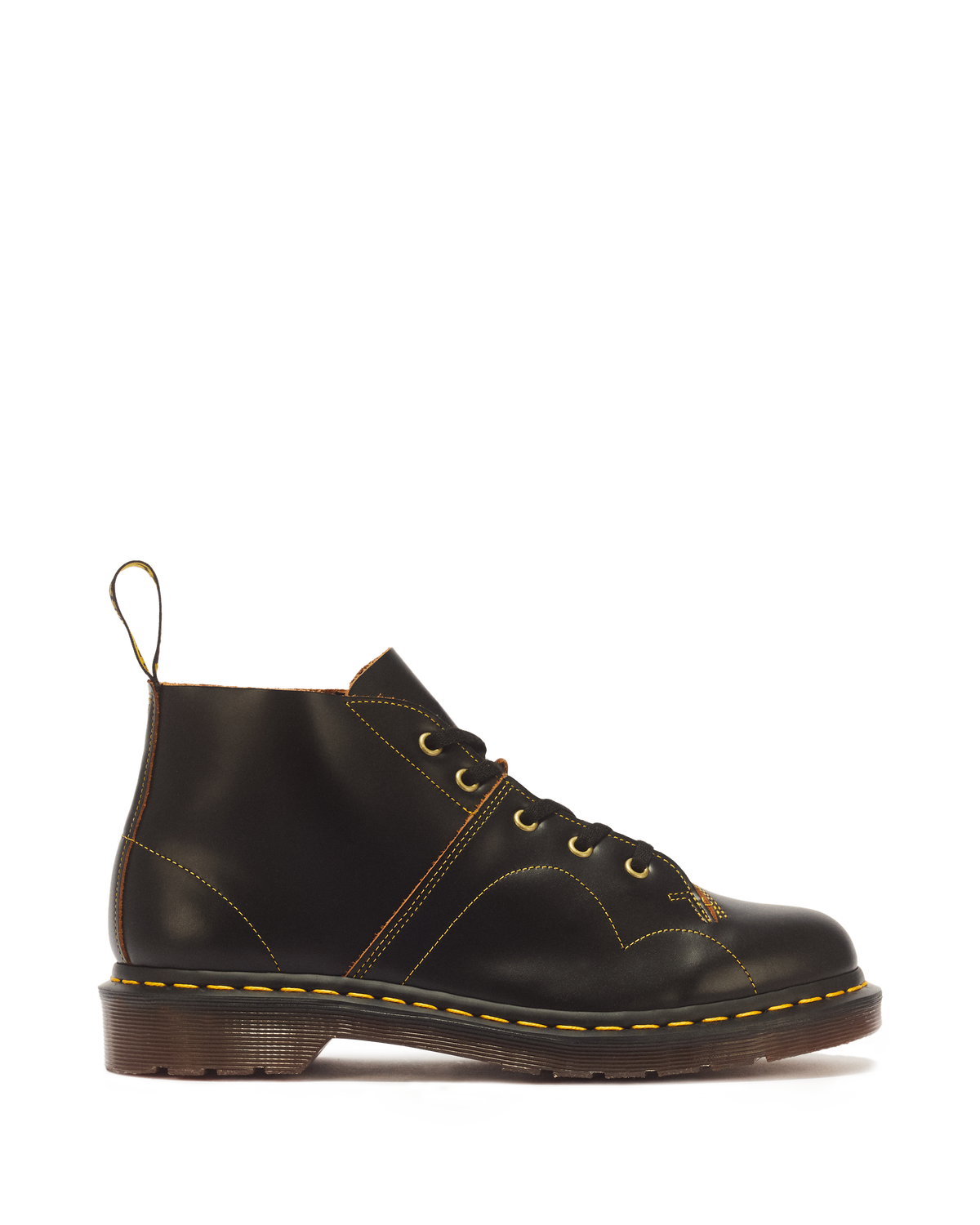 Botines Church Yellow Stich Vintage en piel