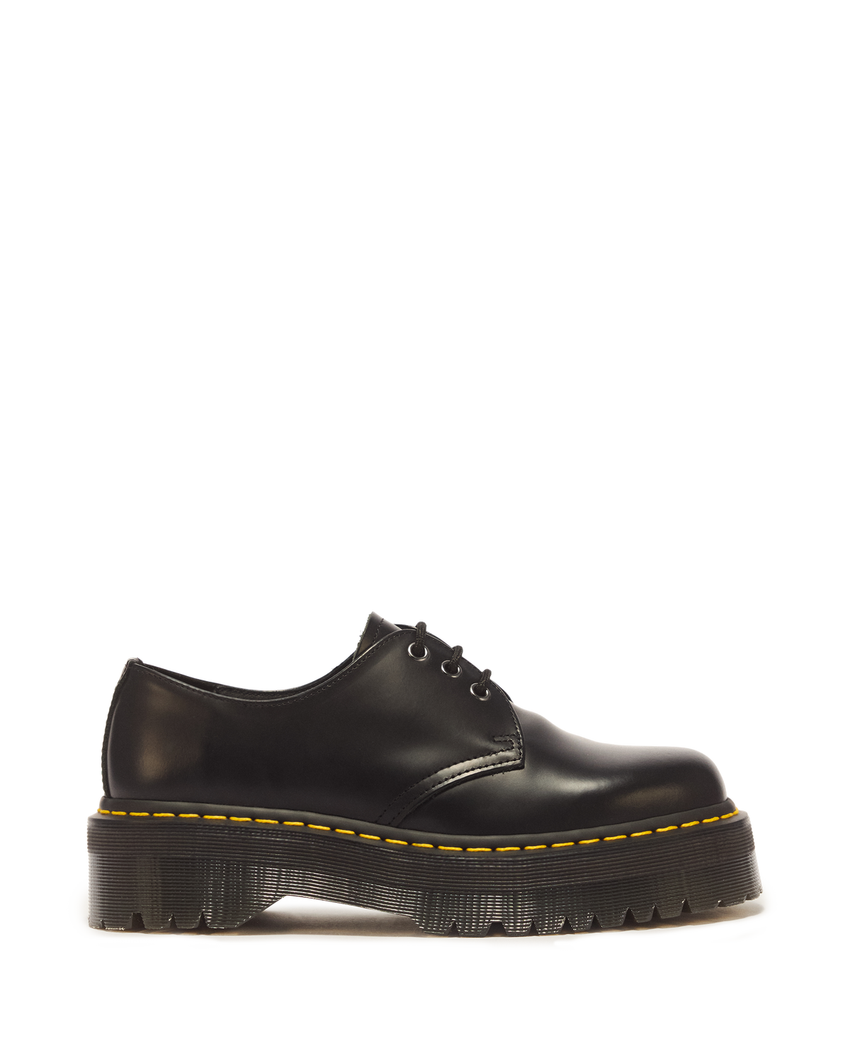 Zapatos con plataforma 1461 Quad de piel Smooth