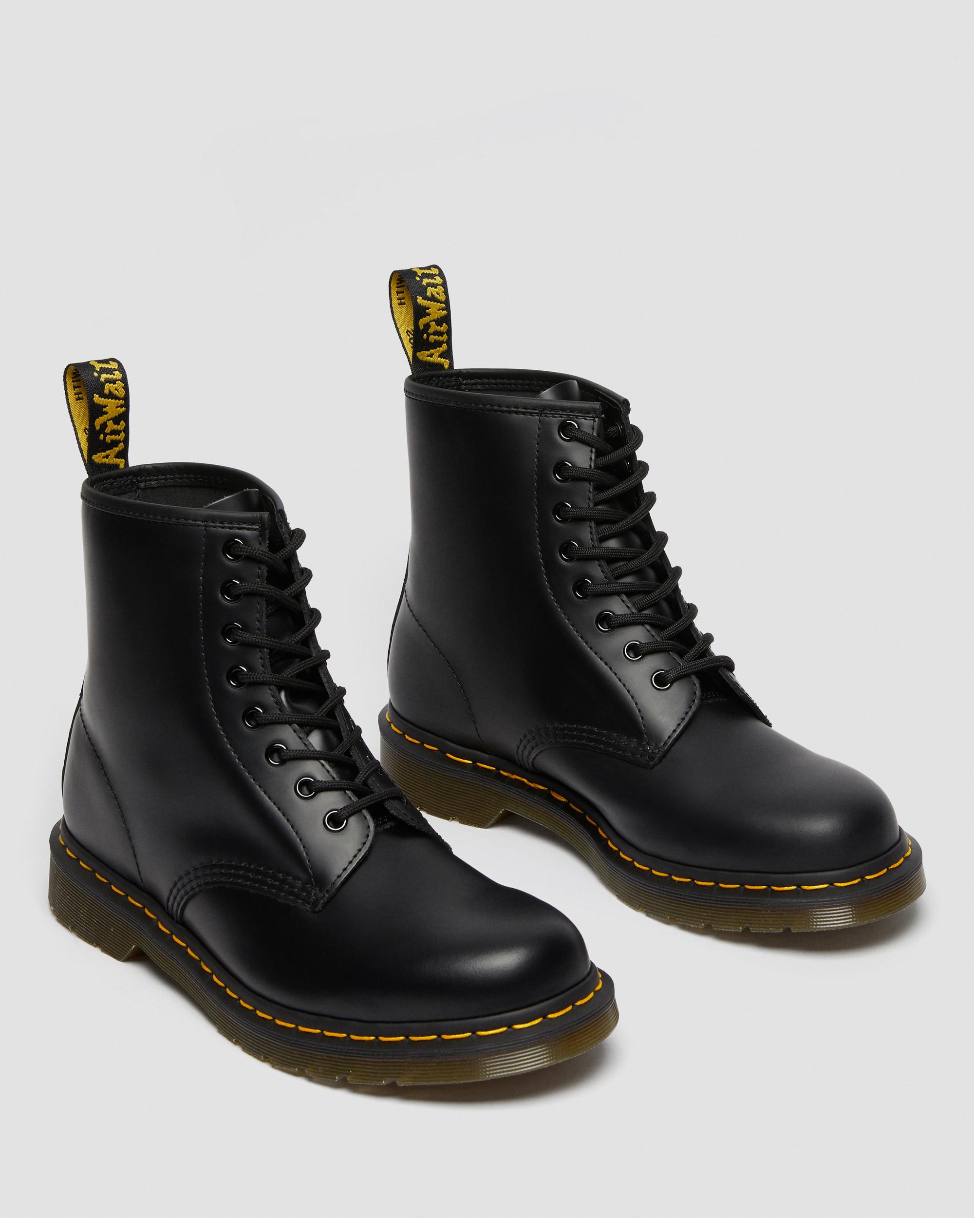 Botas 1460 de piel Smooth Dr. Martens - vista de detalle