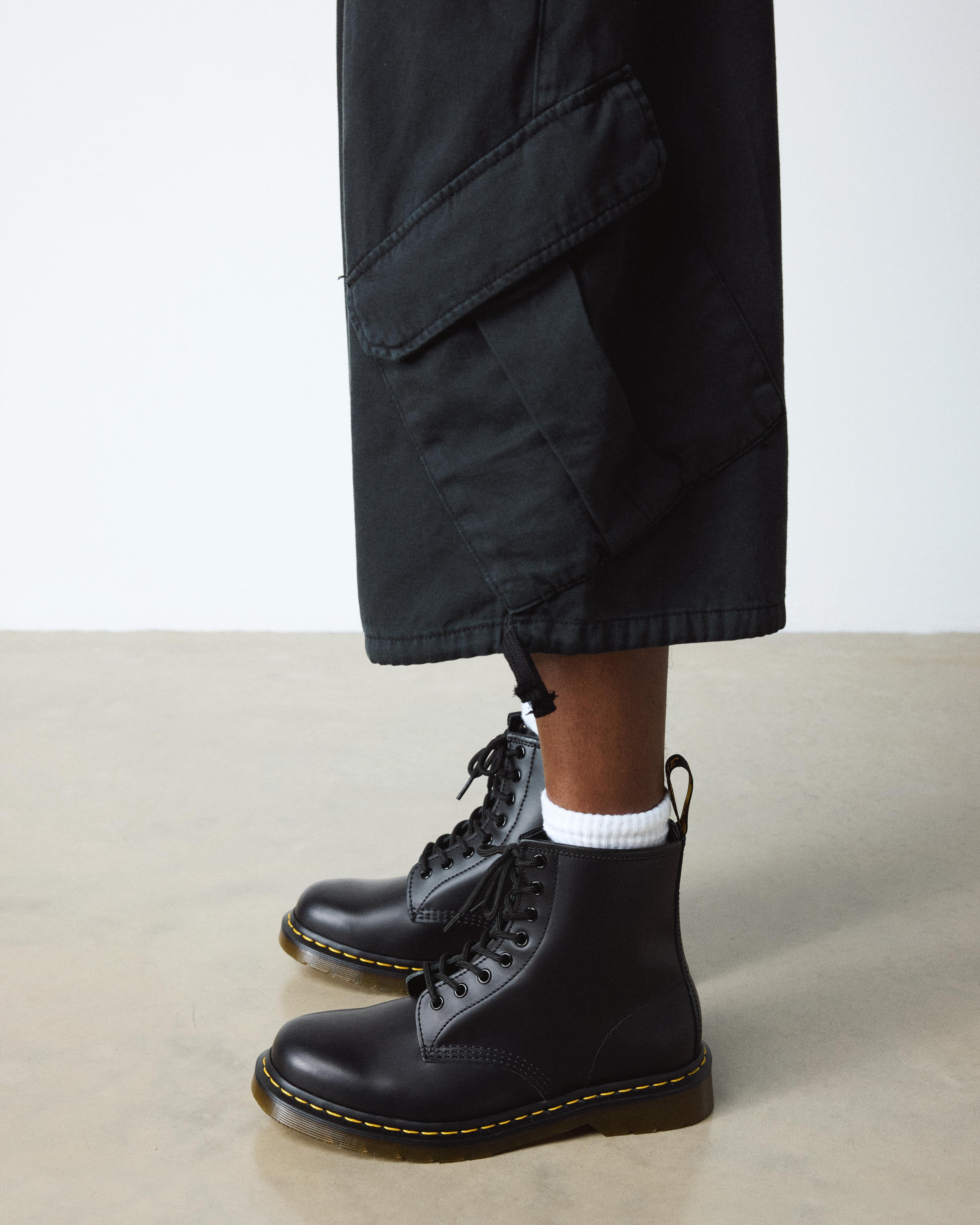 Botas 1460 de piel Smooth Dr. Martens - vista lateral