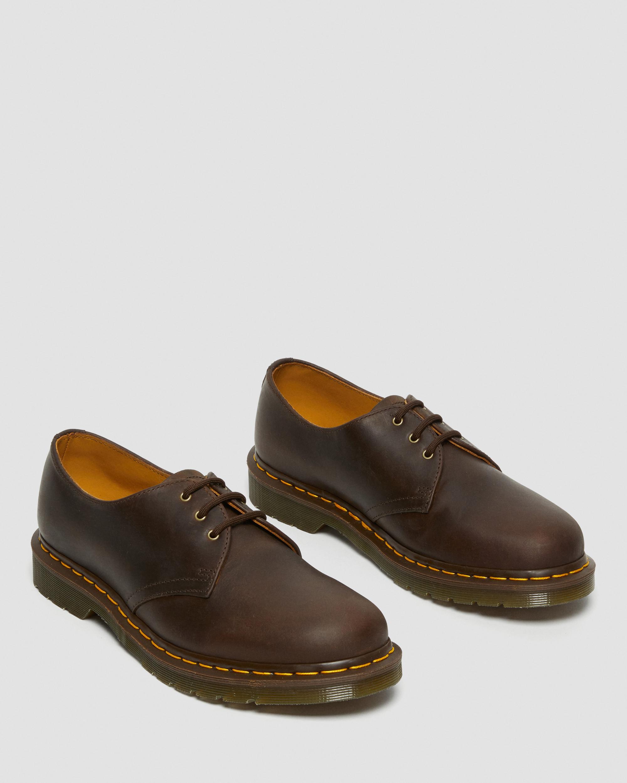 Zapatos 1461 de piel Crazy Horse Dr. Martens - vista de detalle