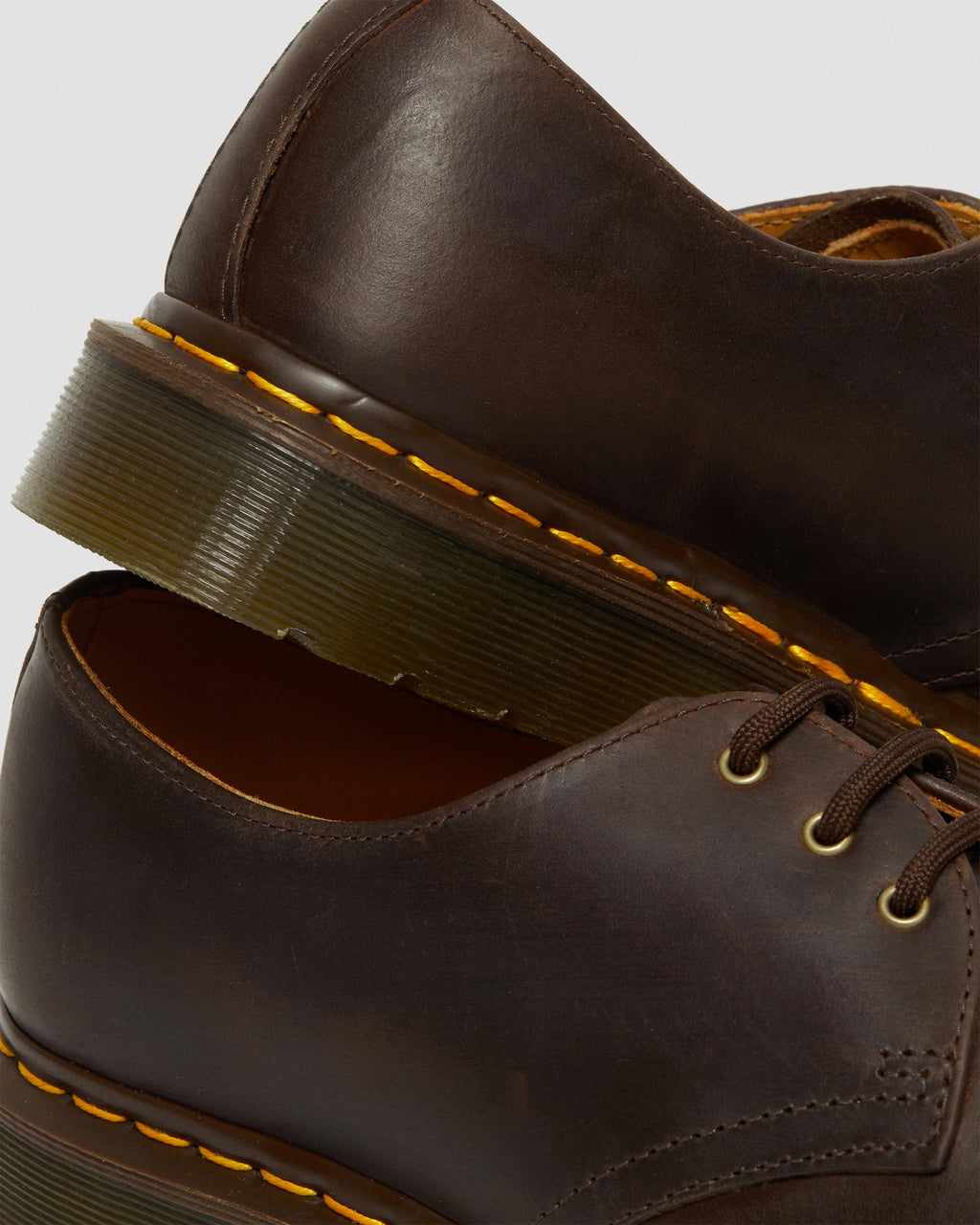 Zapatos 1461 de piel Crazy Horse Dr. Martens - vista de detalle 4