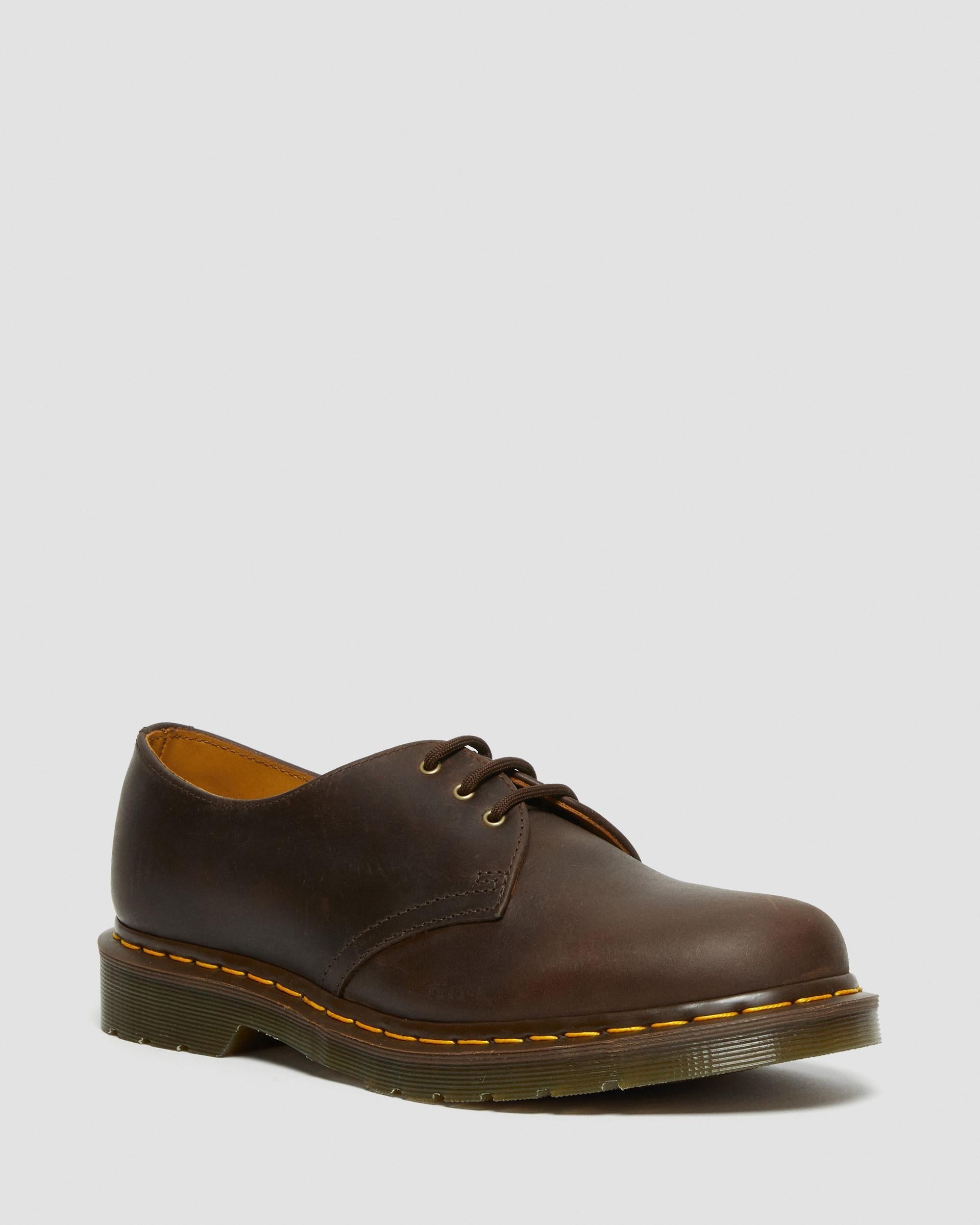 Zapatos 1461 de piel Crazy Horse Dr. Martens - vista frontal