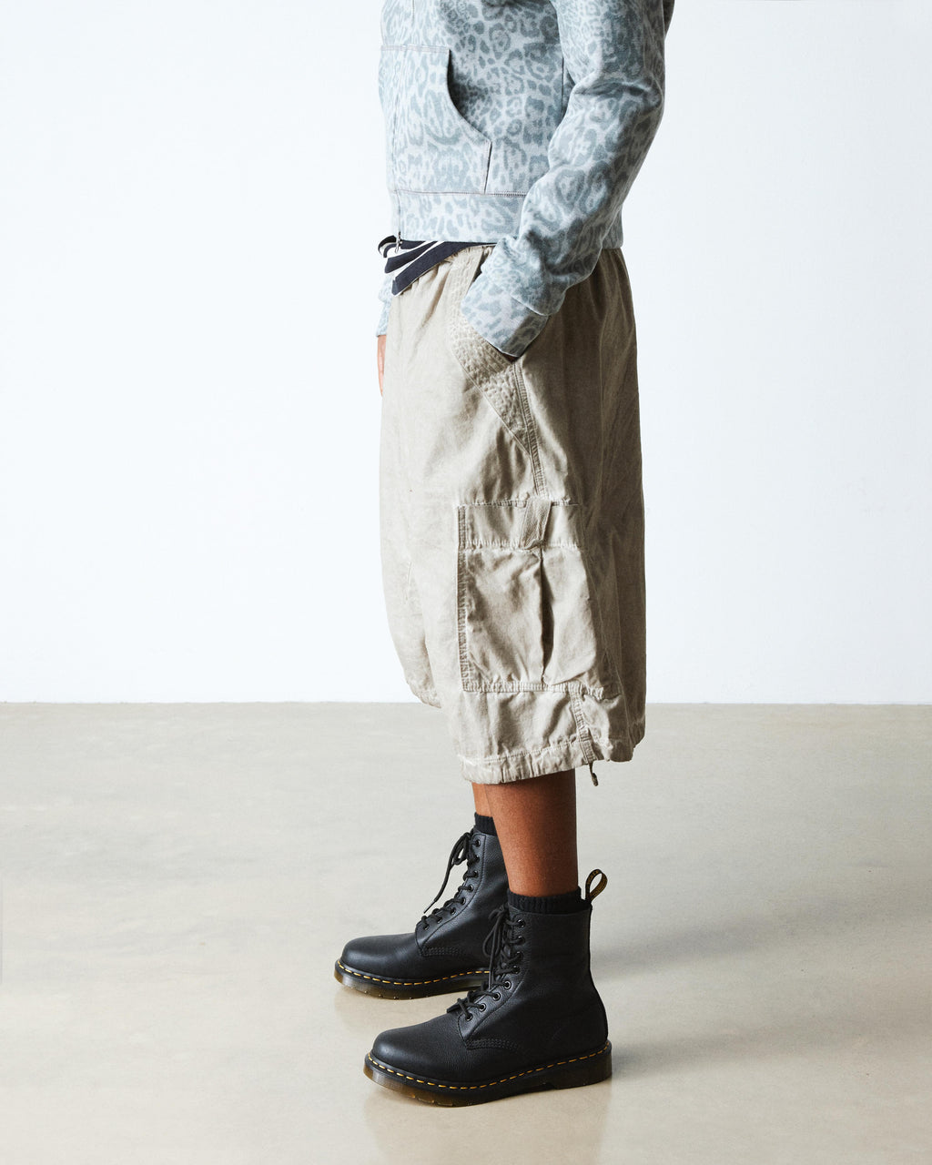 Botas 1460 Pascal de piel Virginia Dr. Martens - vista lateral