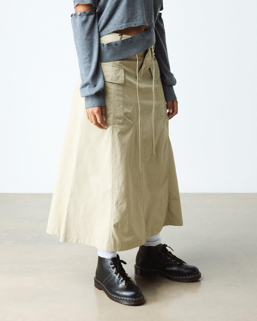Botines Church Yellow Stitch Vintage en piel Dr. Martens - vista lateral