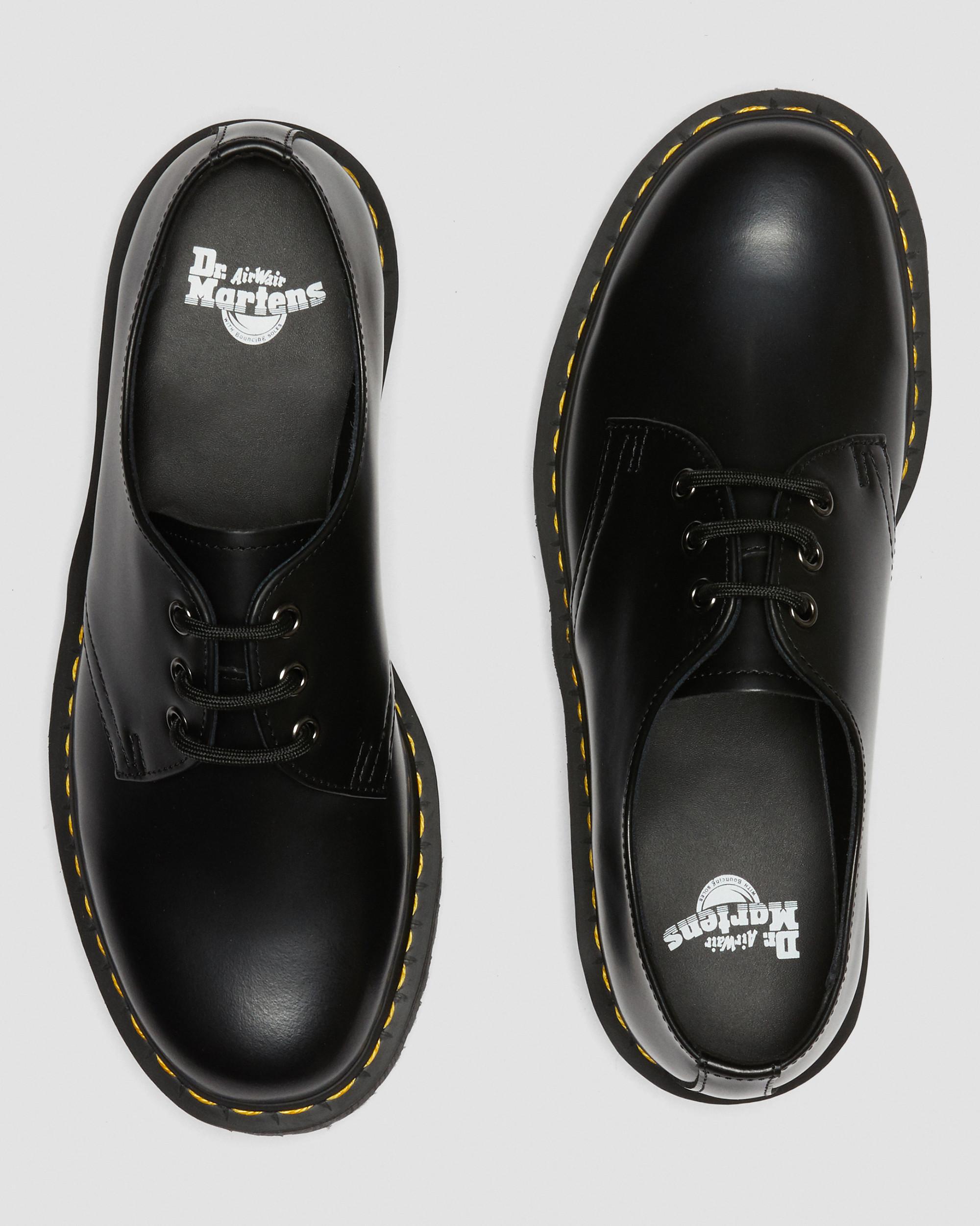 Zapatos con plataforma 1461 Quad de piel Smooth Dr. Martens - vista de detalle 5