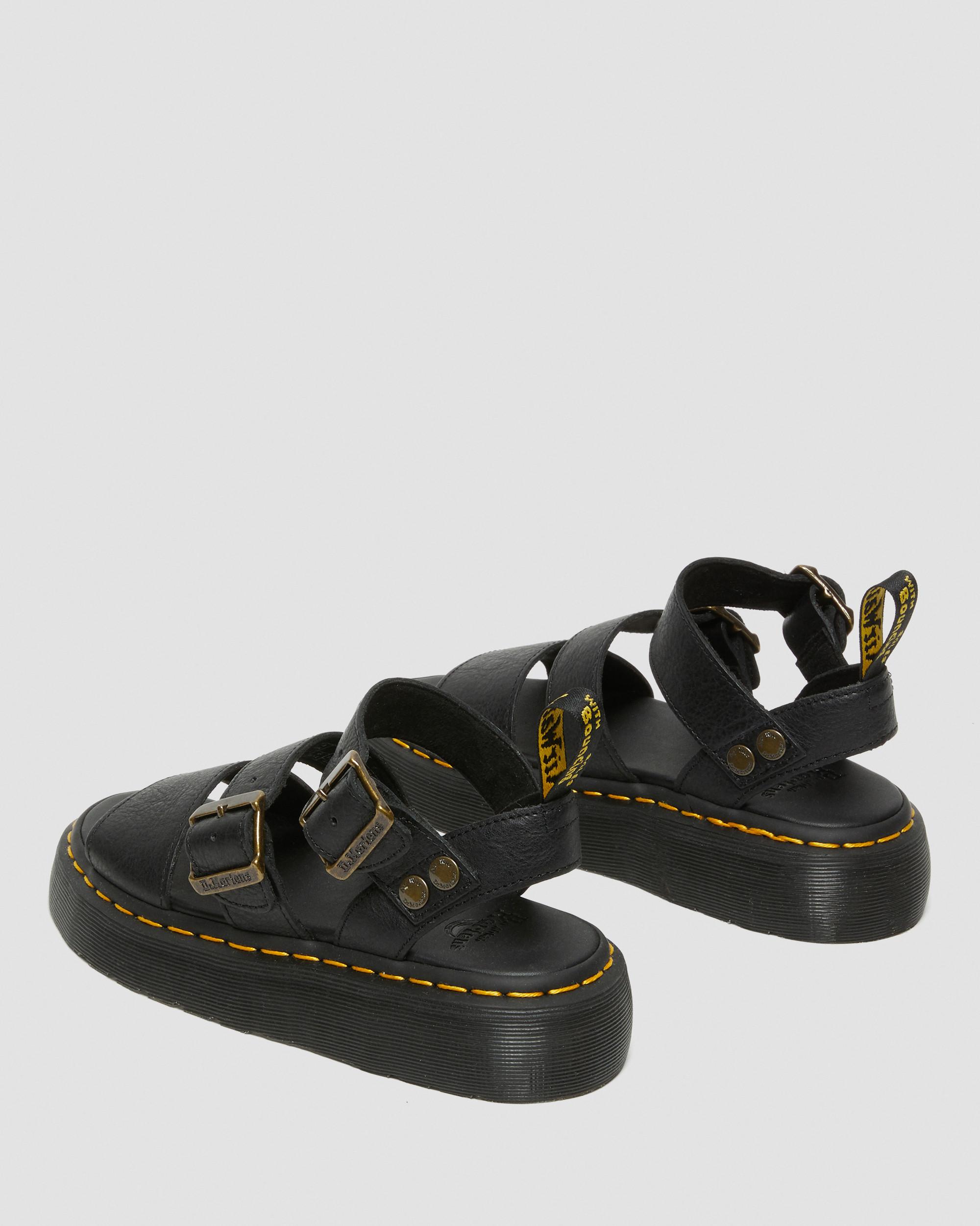 Sandalias con plataforma Gryphon Quad de piel Dr. Martens - vista de detalle 2