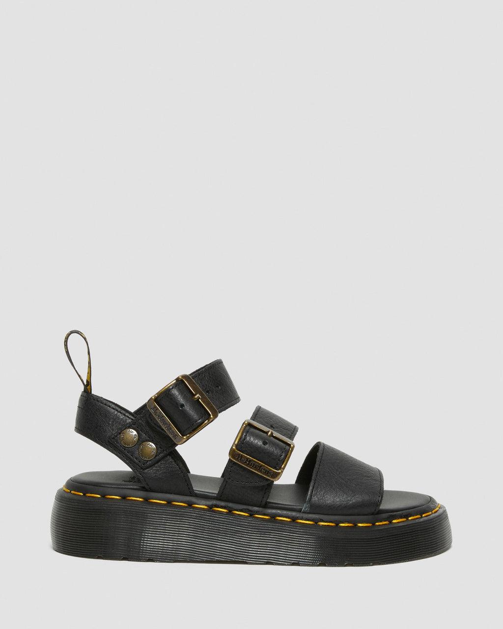 Sandalias con plataforma Gryphon Quad de piel Dr. Martens - vista de detalle 3