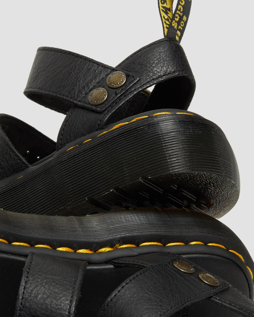 Sandalias con plataforma Gryphon Quad de piel Dr. Martens - vista de detalle 4