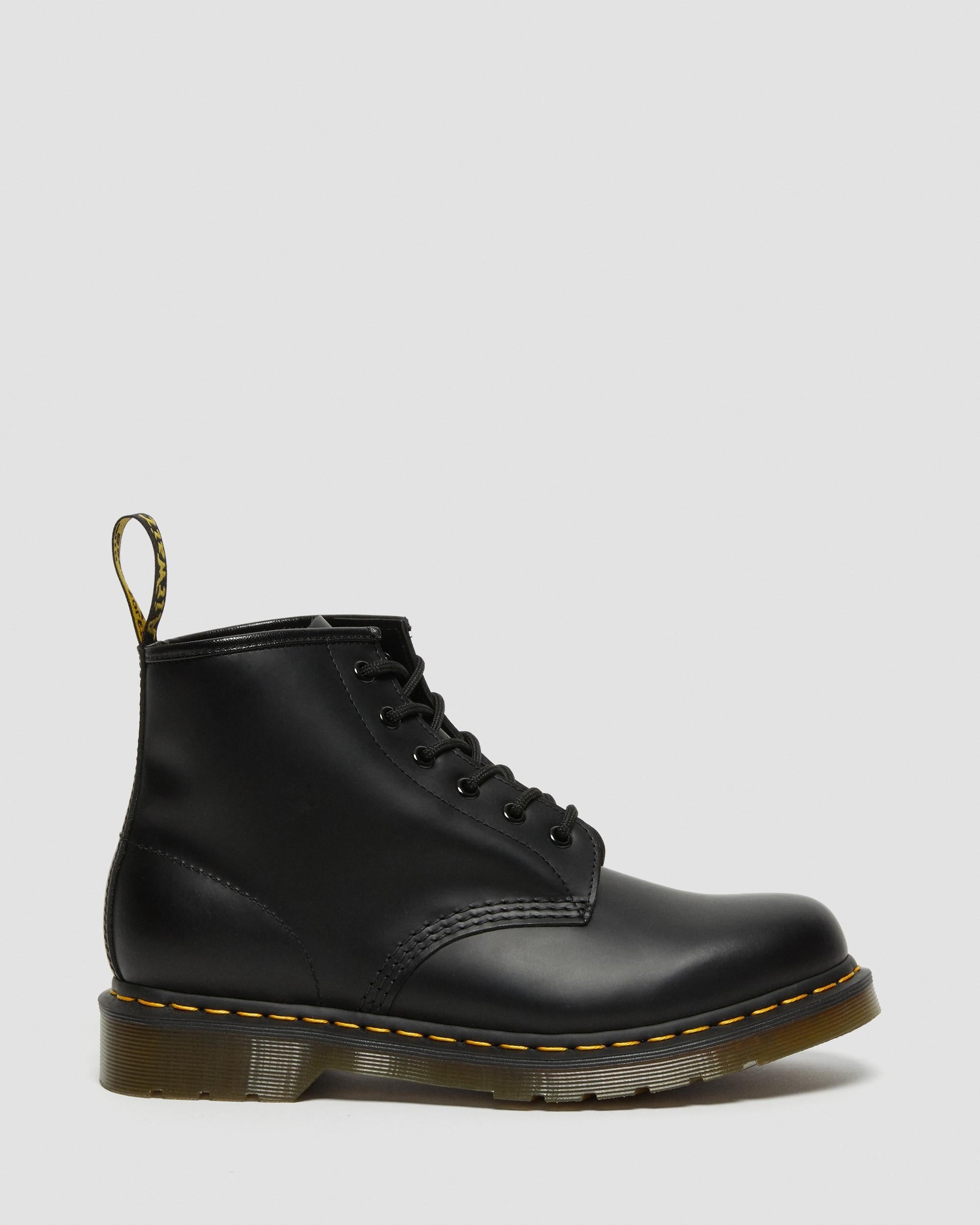 Botines 101 Yellow Stitch de piel Smooth Dr. Martens - vista de detalle 3