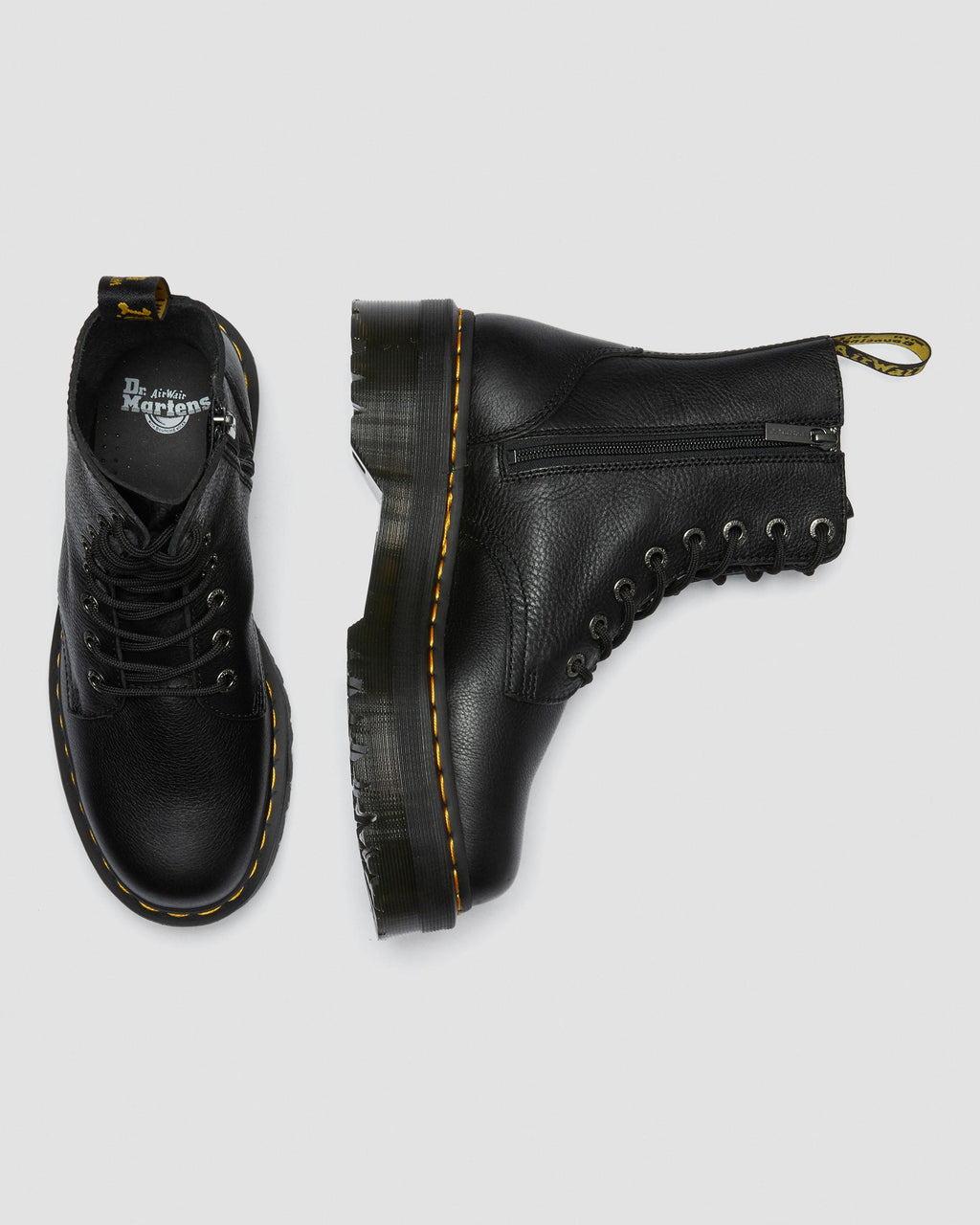 Botas con plataforma Jadon III de cuero Pisa Dr. Martens - imagen 11