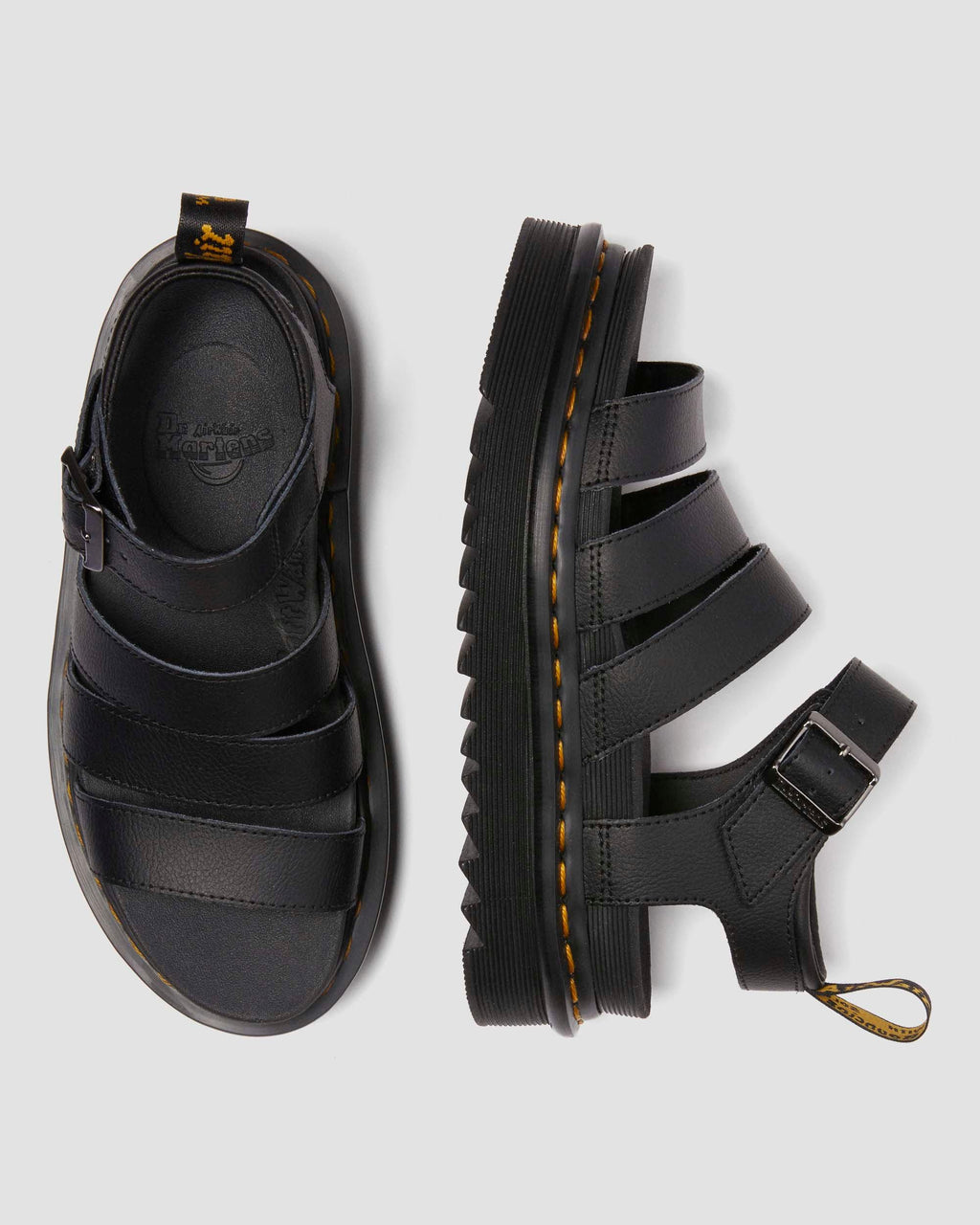 Sandalia Blaire de piel Athena con tiras Dr. Martens - vista de detalle 5
