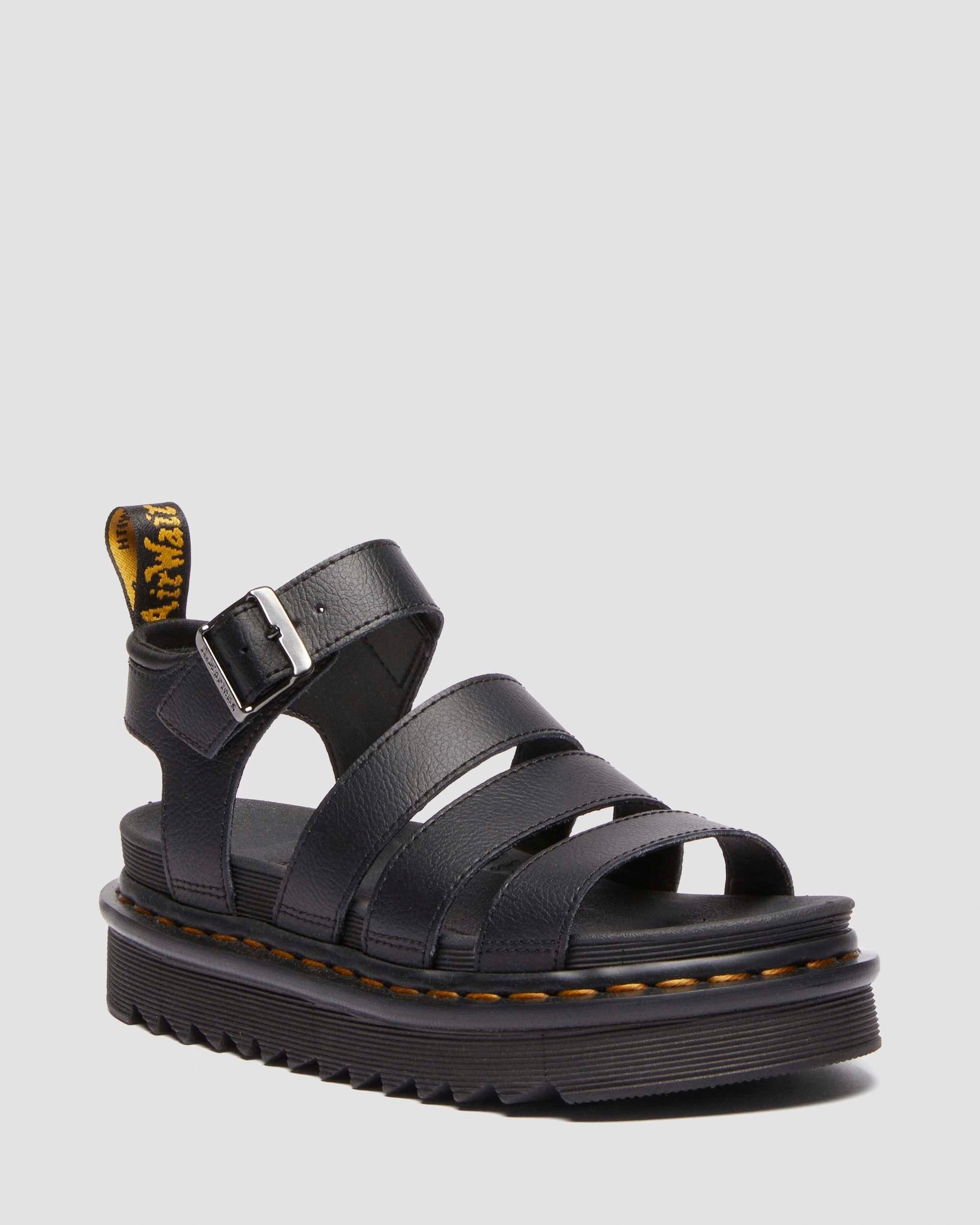 Sandalia Blaire de piel Athena con tiras Dr. Martens - vista frontal