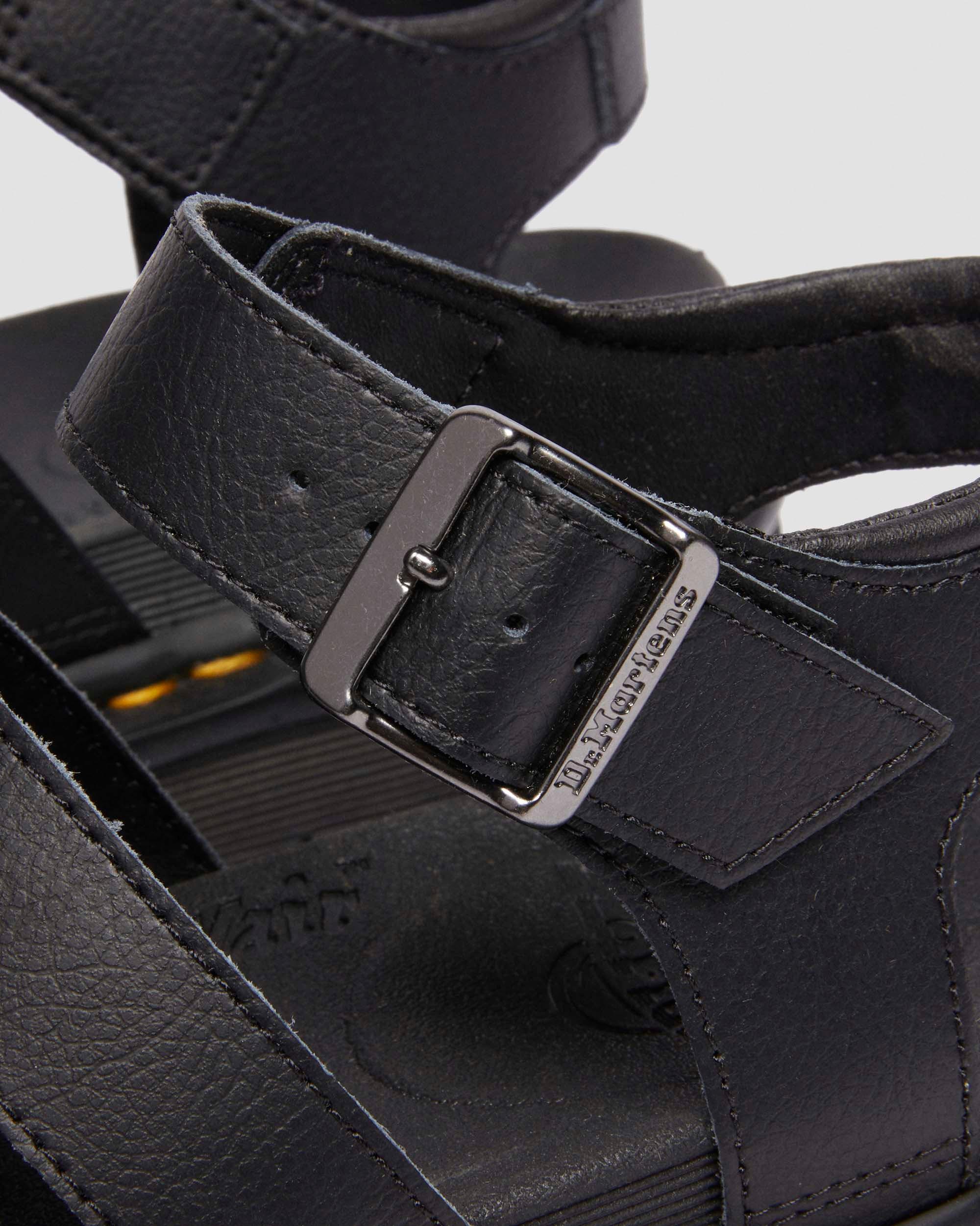 Sandalia Blaire de piel Athena con tiras Dr. Martens - vista trasera