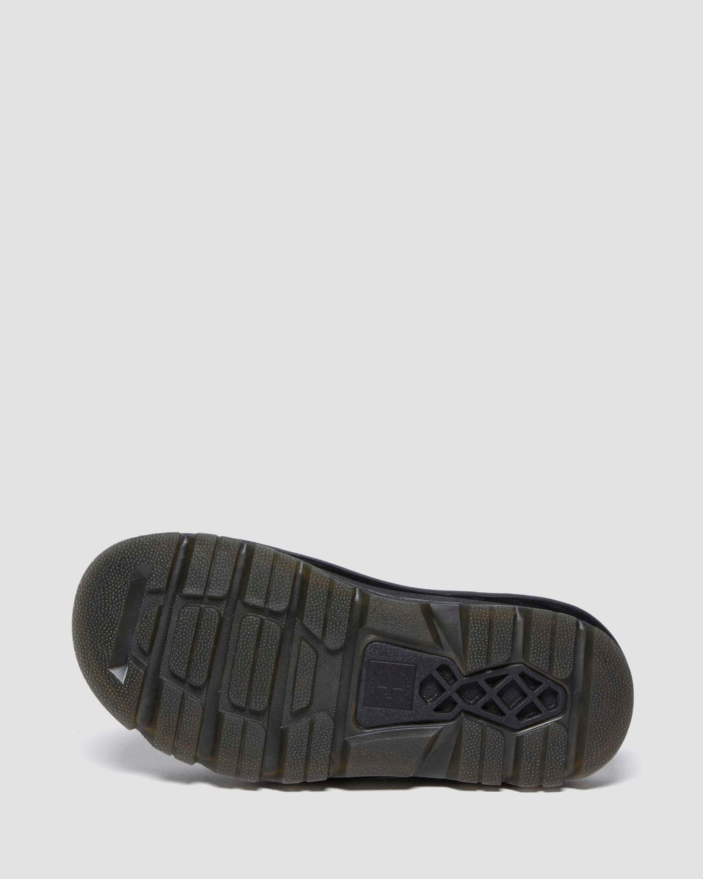 Zuecos con plataforma Zebzag de gamuza Dr. Martens - vista de detalle 5