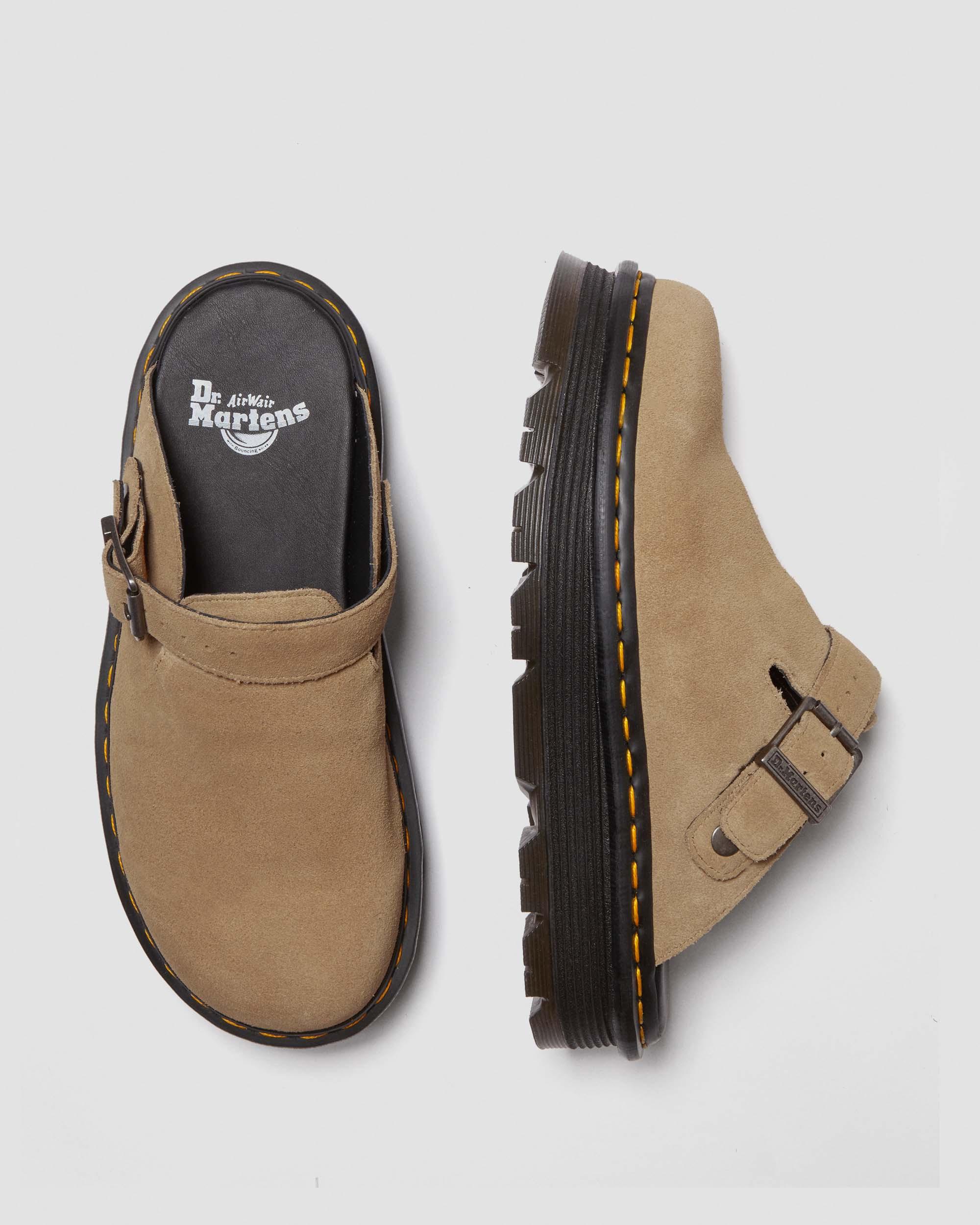 Zuecos informales con plataforma Zebzag de Gamuza Dr. Martens - imagen 11