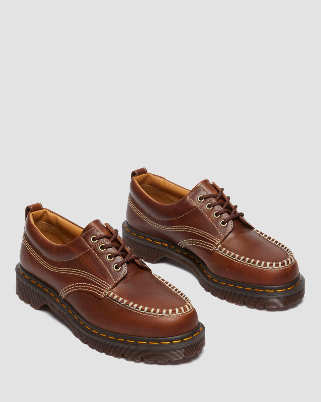 Zapatos Lowell Moc Toe de piel Dr. Martens - vista de detalle