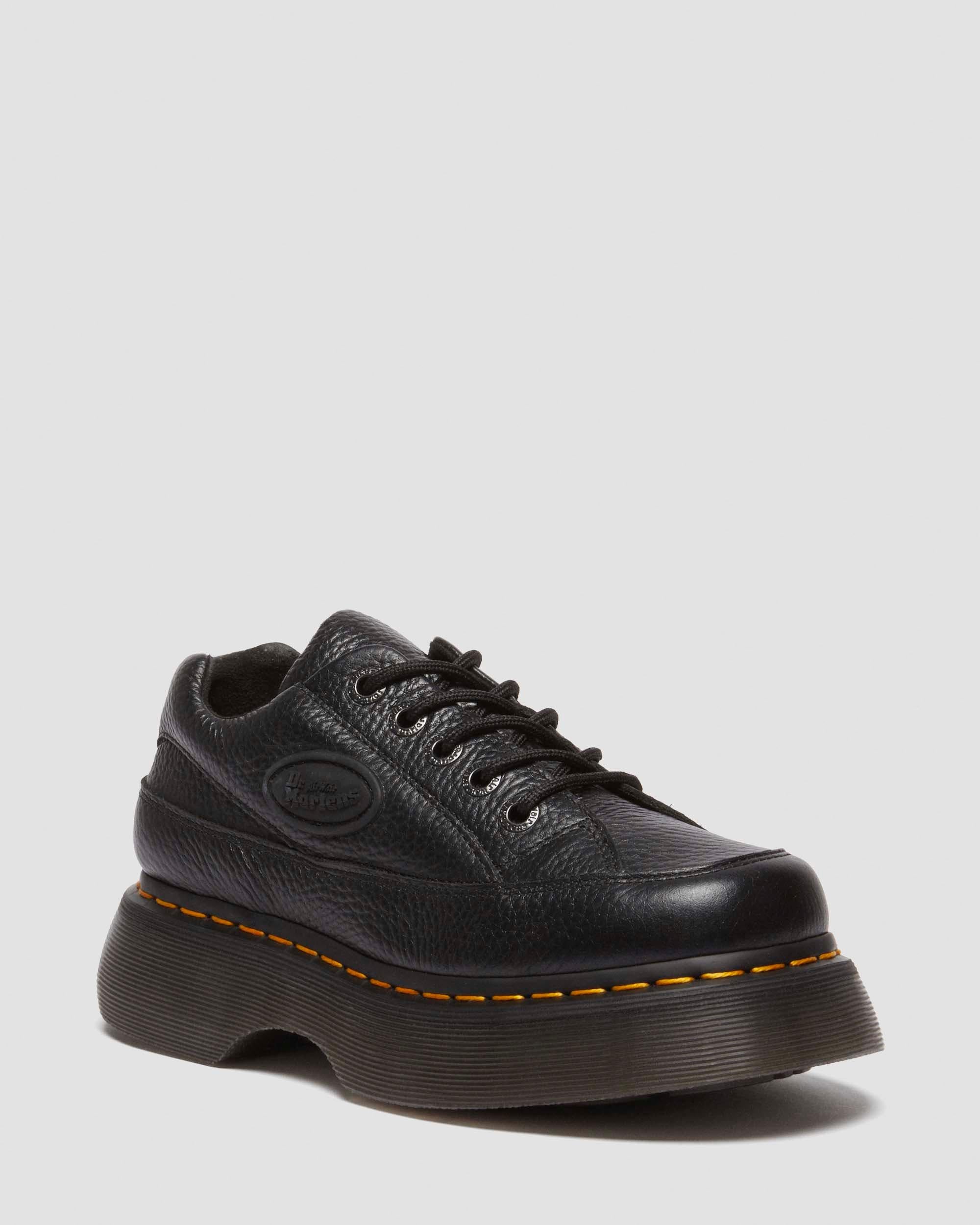 Zapatos Buzz de piel Milled Nappa con 5 ojales Dr. Martens - vista frontal