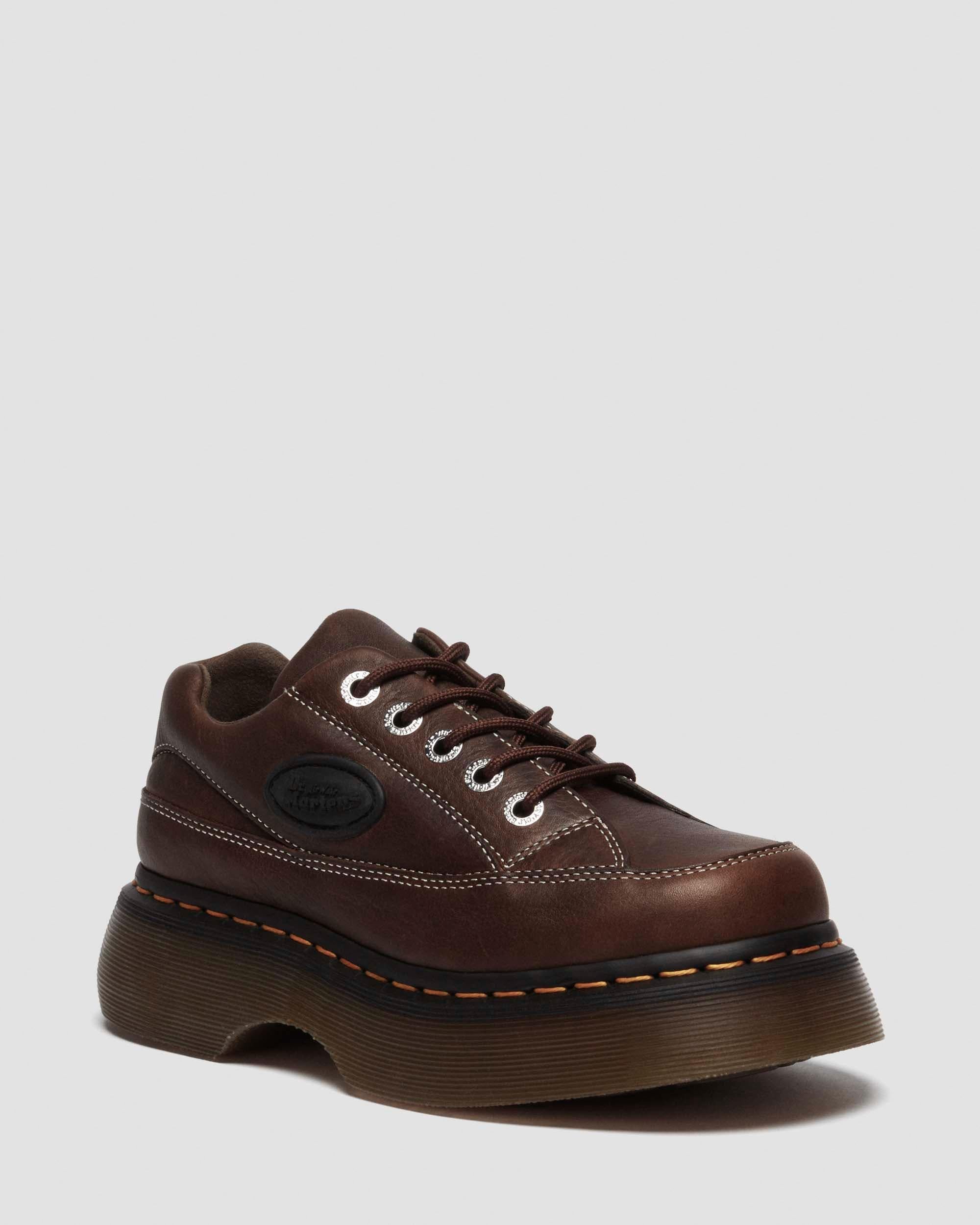 Zapatos Buzz de piel Grizzly con 5 ojales Dr. Martens - vista frontal