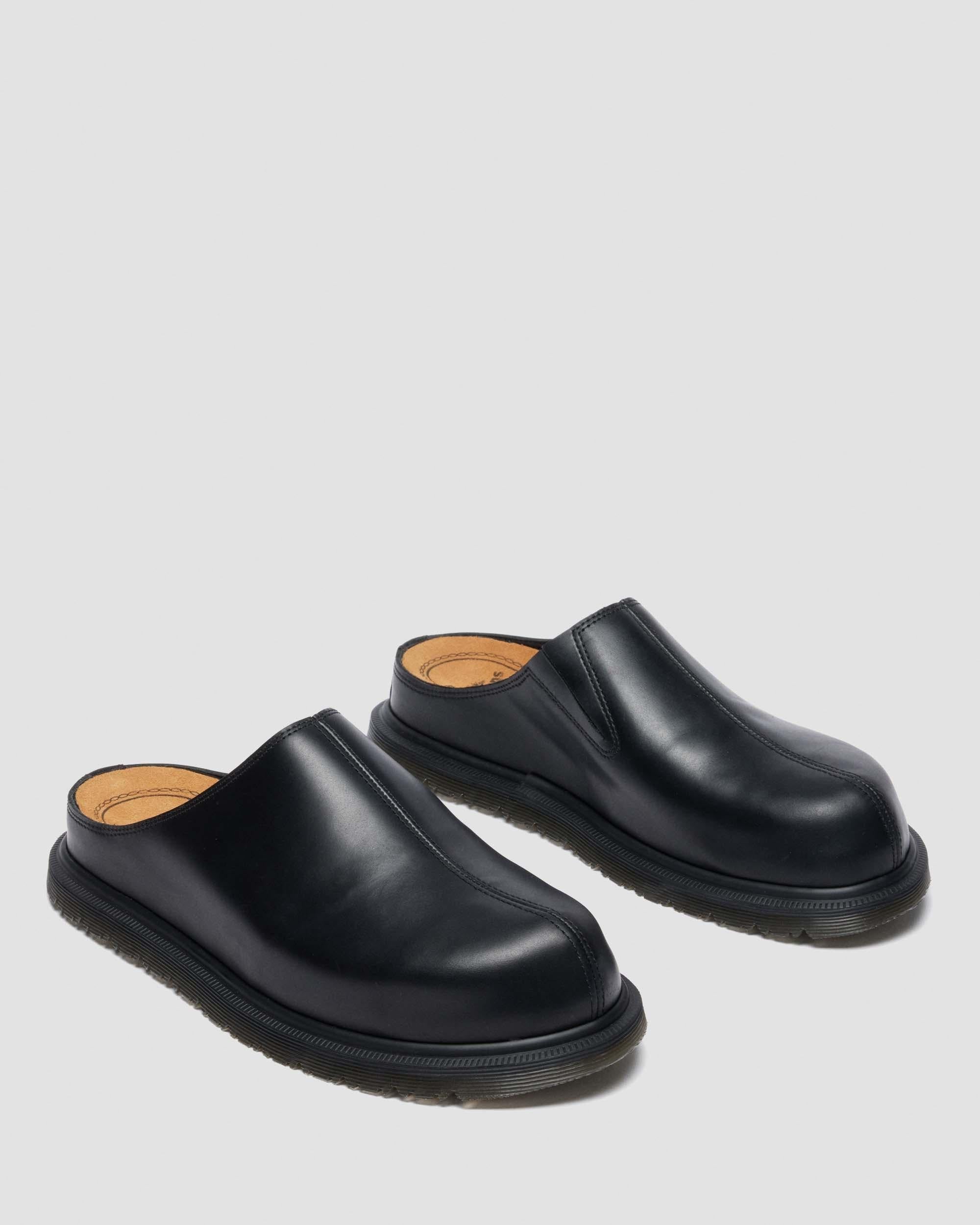 Zuecos San de piel Dr. Martens - vista de detalle
