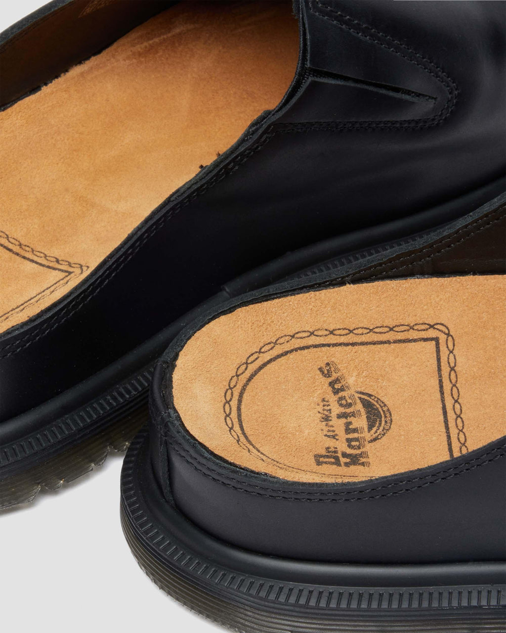 Zuecos San de piel Dr. Martens - vista de detalle 4