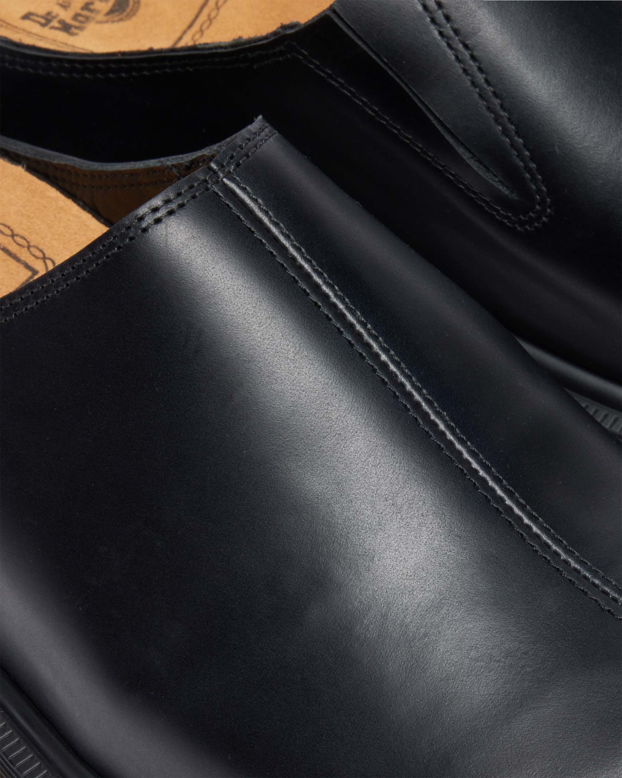 Zuecos San de piel Dr. Martens - vista trasera