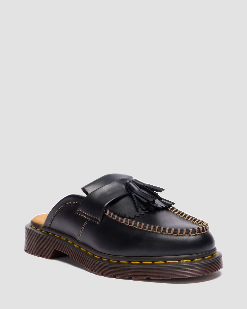 Zuecos Adrian de piel Dr. Martens - vista frontal