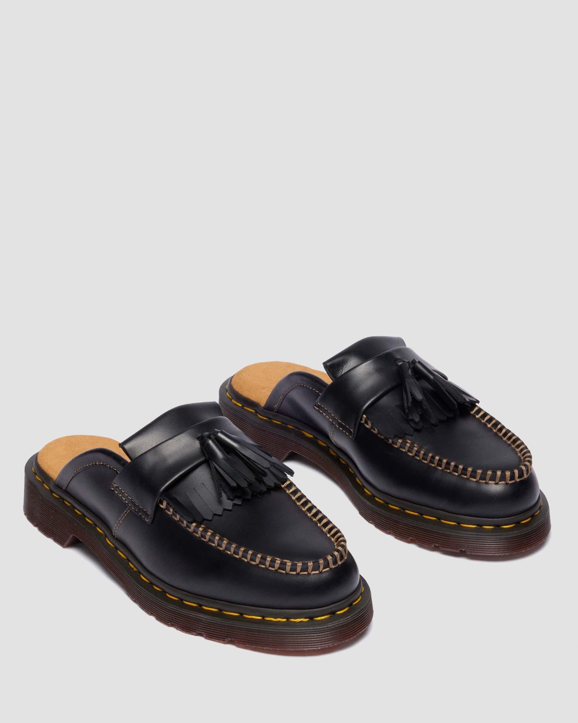 Zuecos Adrian de piel Dr. Martens - vista superior