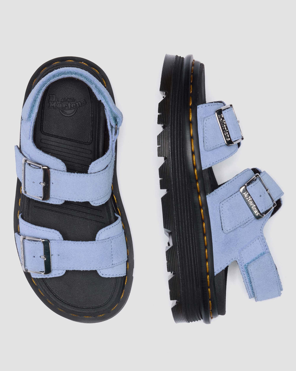 Sandalias Zebzag de gamuza Dr. Martens - vista de detalle 5