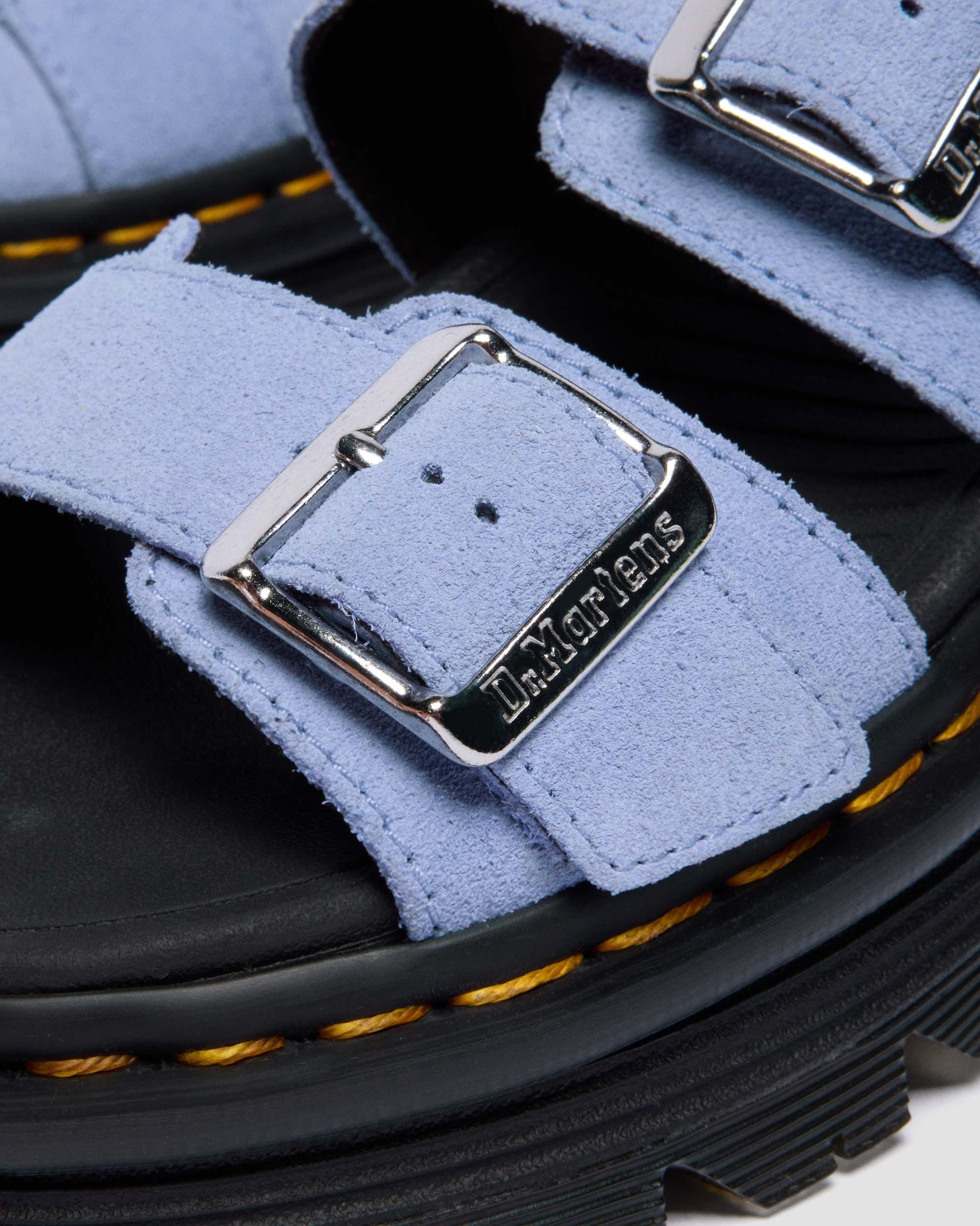 Sandalias Zebzag de gamuza Dr. Martens - vista trasera