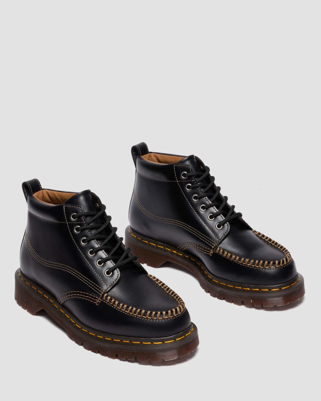 Botines Lowell Chukka Moc Toe de piel Dr. Martens - vista superior