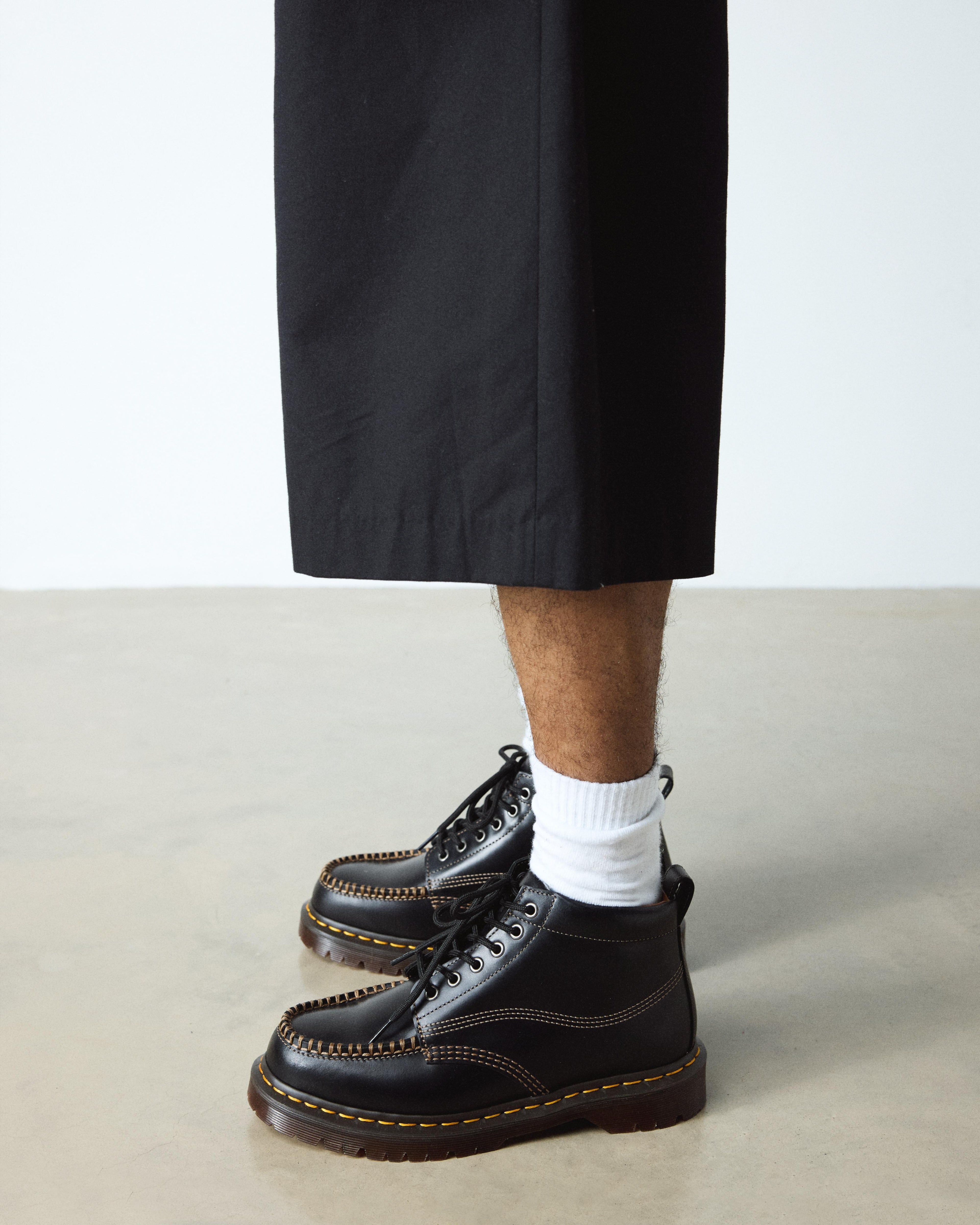 Botines Lowell Chukka Moc Toe de piel Dr. Martens - vista lateral