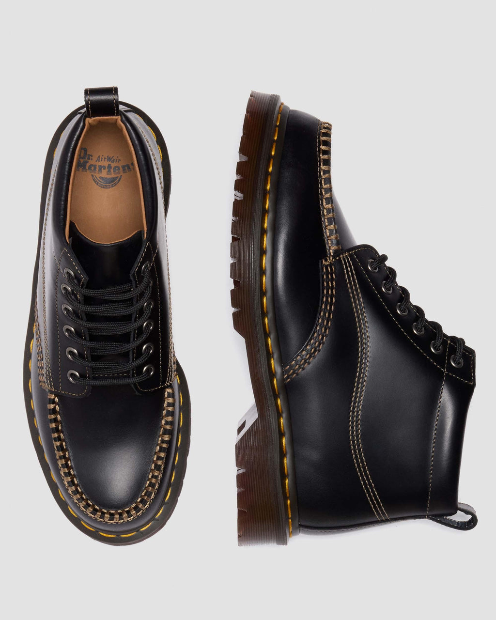 Botines Lowell Chukka Moc Toe de piel Dr. Martens - vista de detalle 5