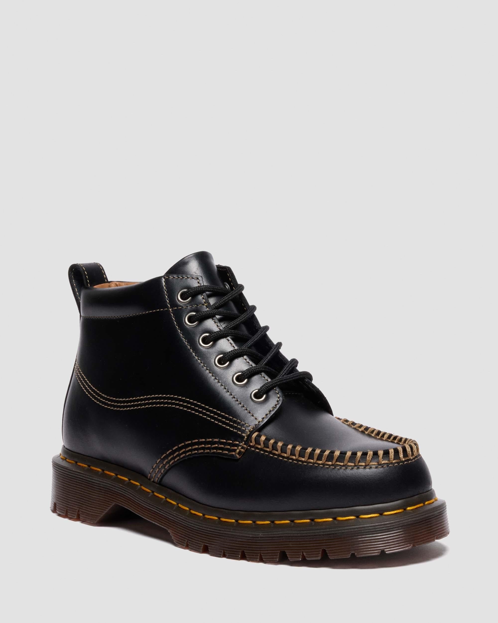 Botines Lowell Chukka Moc Toe de piel Dr. Martens - vista frontal