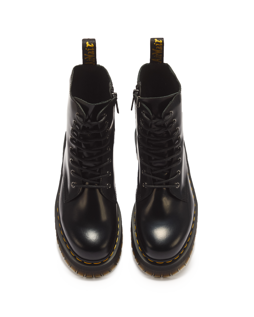 Botas con plataforma Jadon de piel Smooth