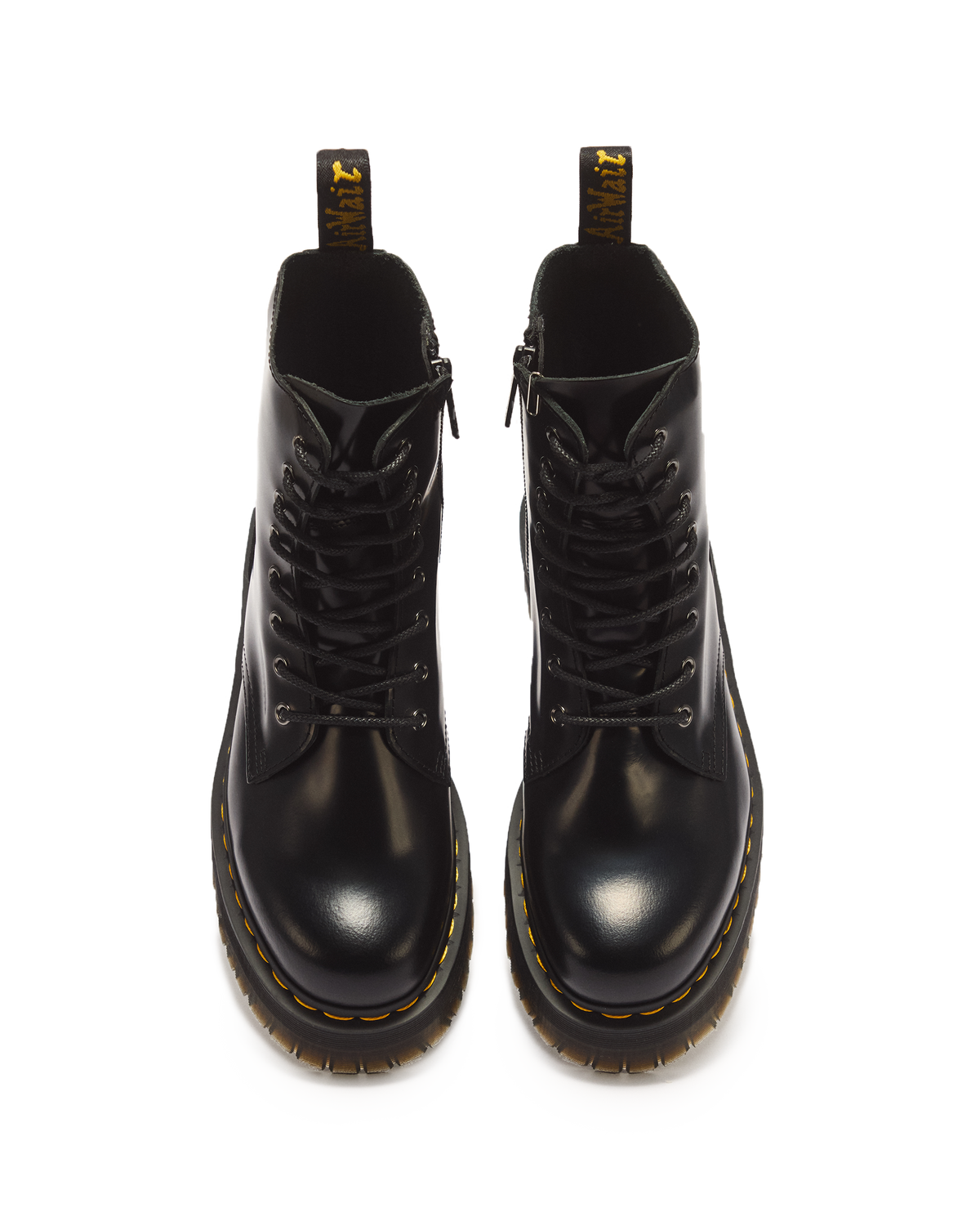 Botas con plataforma Jadon de piel Smooth