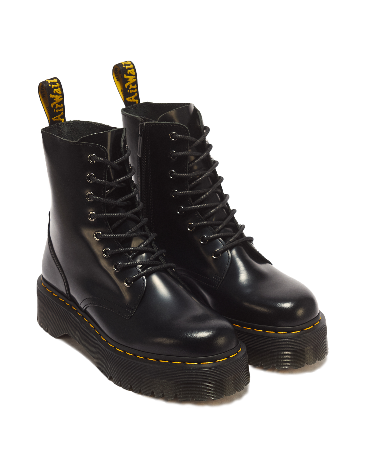 Botas con plataforma Jadon de piel Smooth
