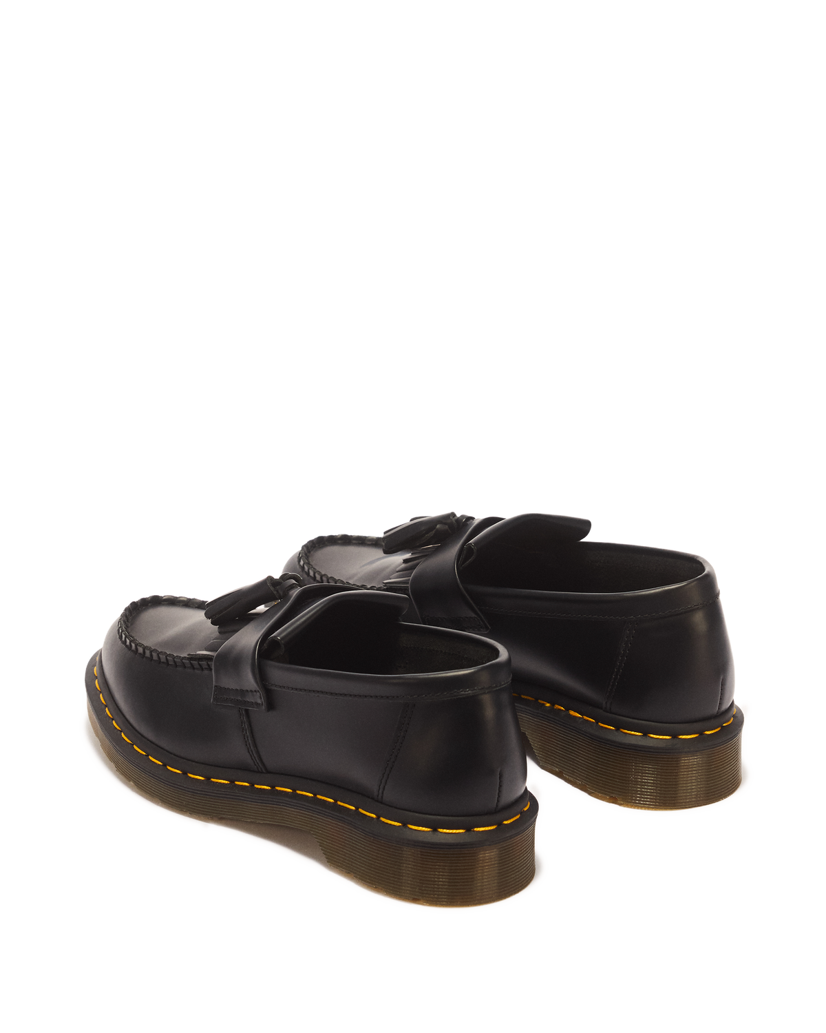 Mocasines Adrian Yellow Stitch de piel Smooth con borla