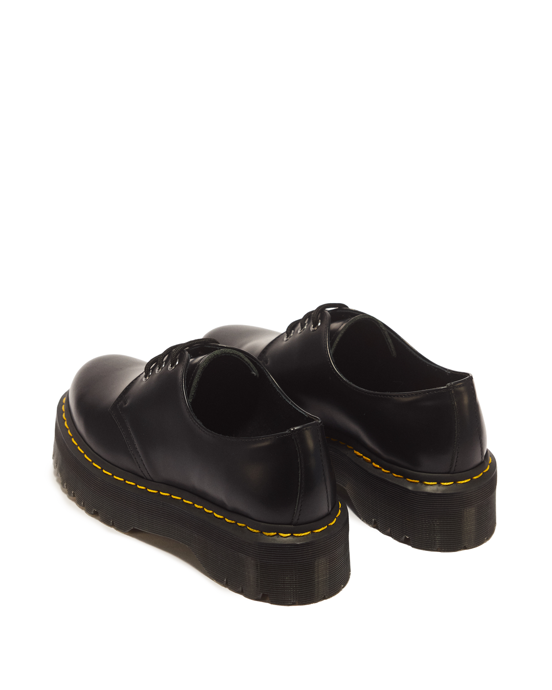 Zapatos con plataforma 1461 Quad de piel Smooth