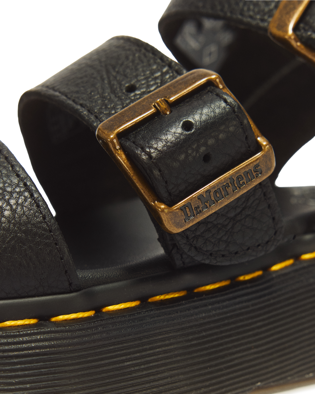 Sandalias con plataforma Gryphon Quad de piel