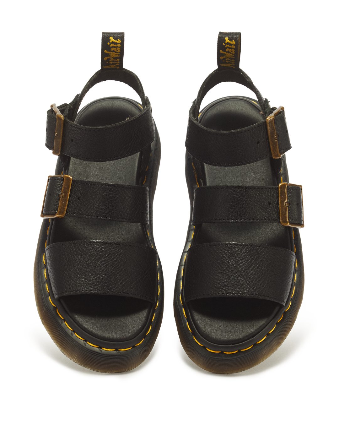 Sandalias con plataforma Gryphon Quad de piel