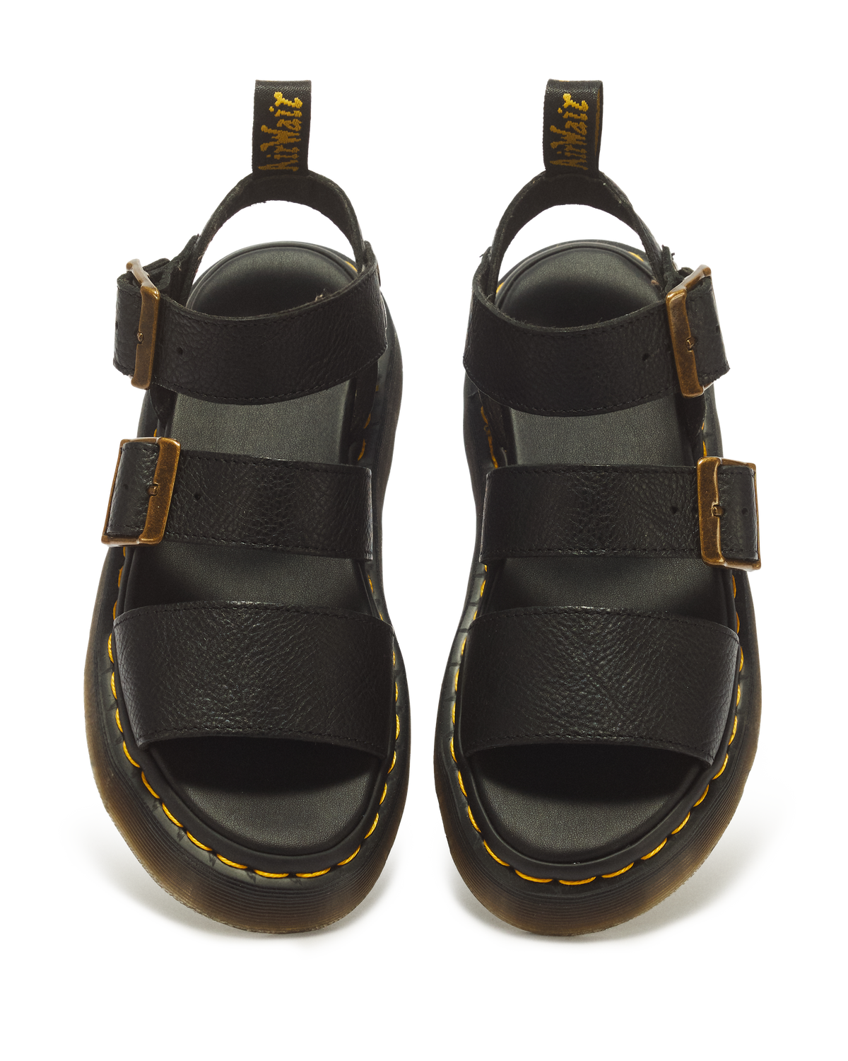 Sandalias con plataforma Gryphon Quad de piel