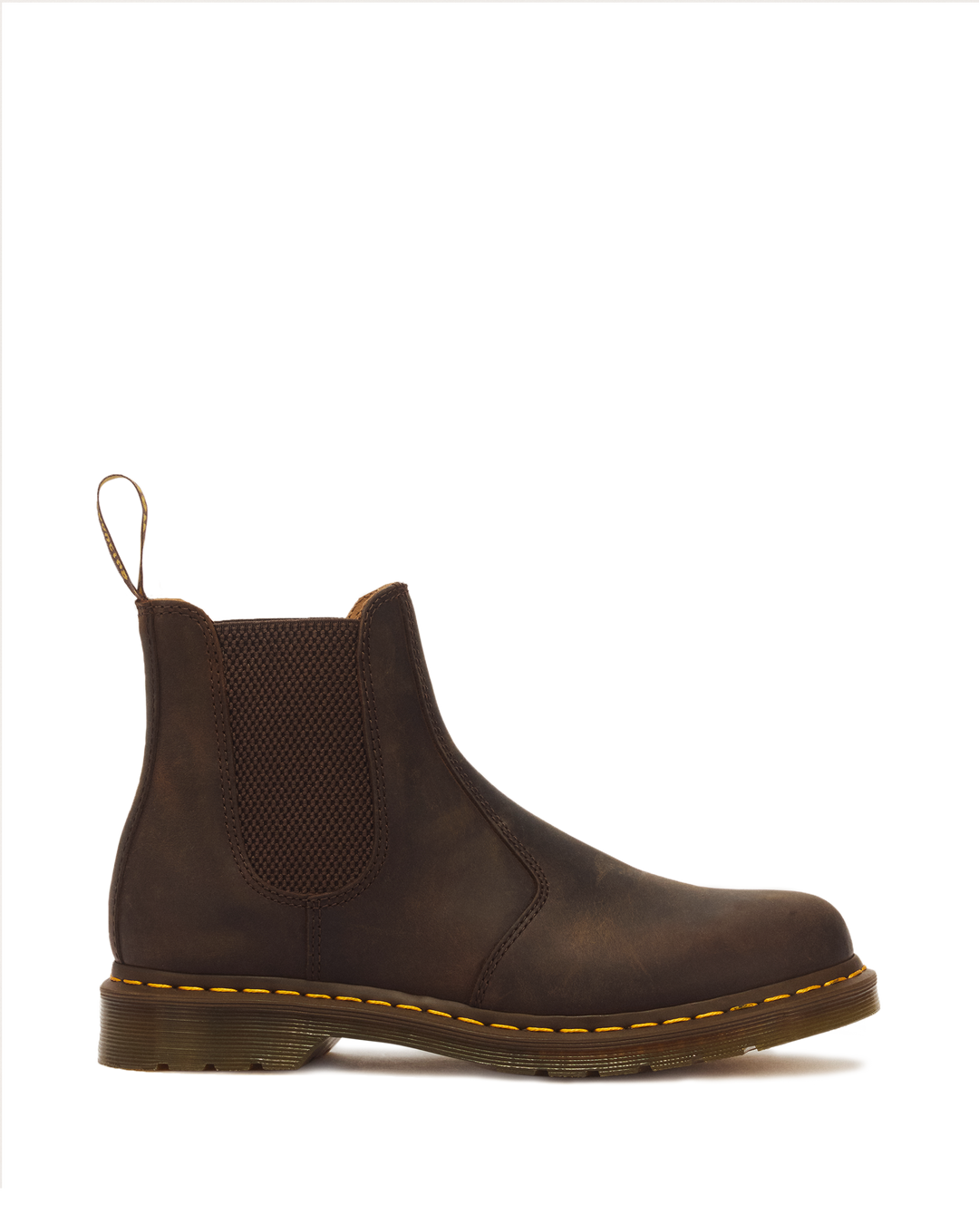 Botas Chelsea 2976 Yellow Stitch de cuero Crazy Horse