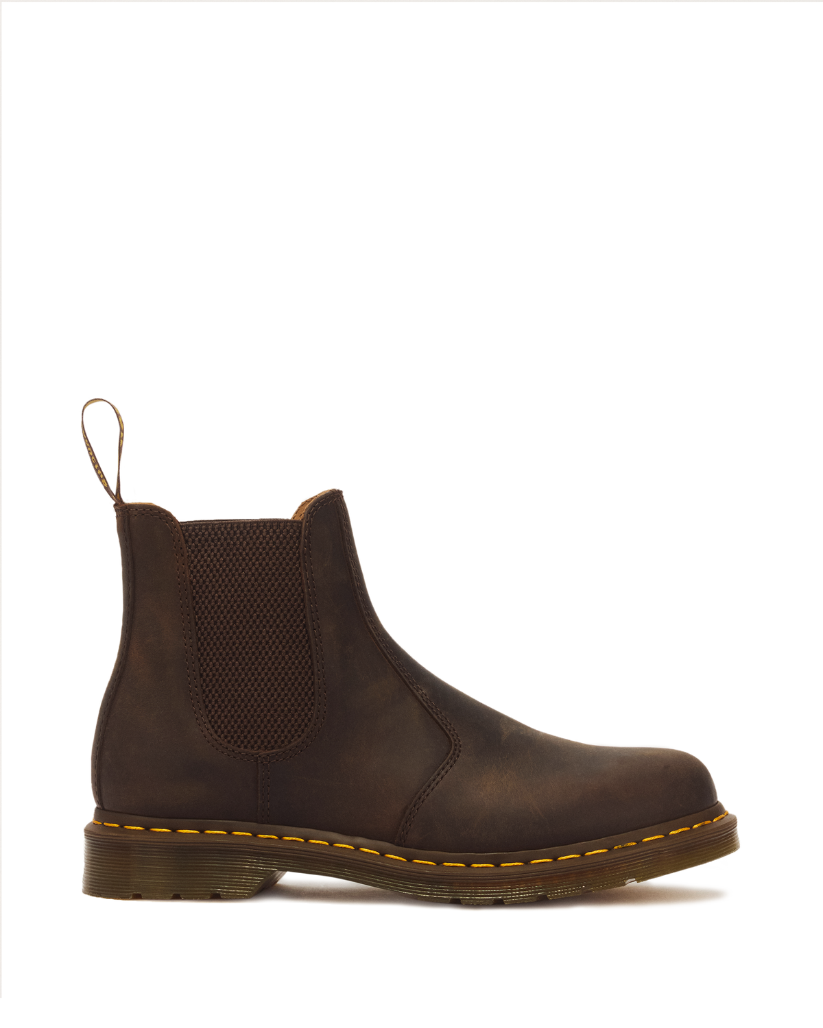 Botas Chelsea 2976 Yellow Stitch de cuero Crazy Horse