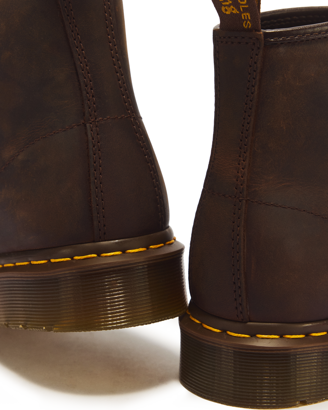 Botines 101 de piel Crazy Horse