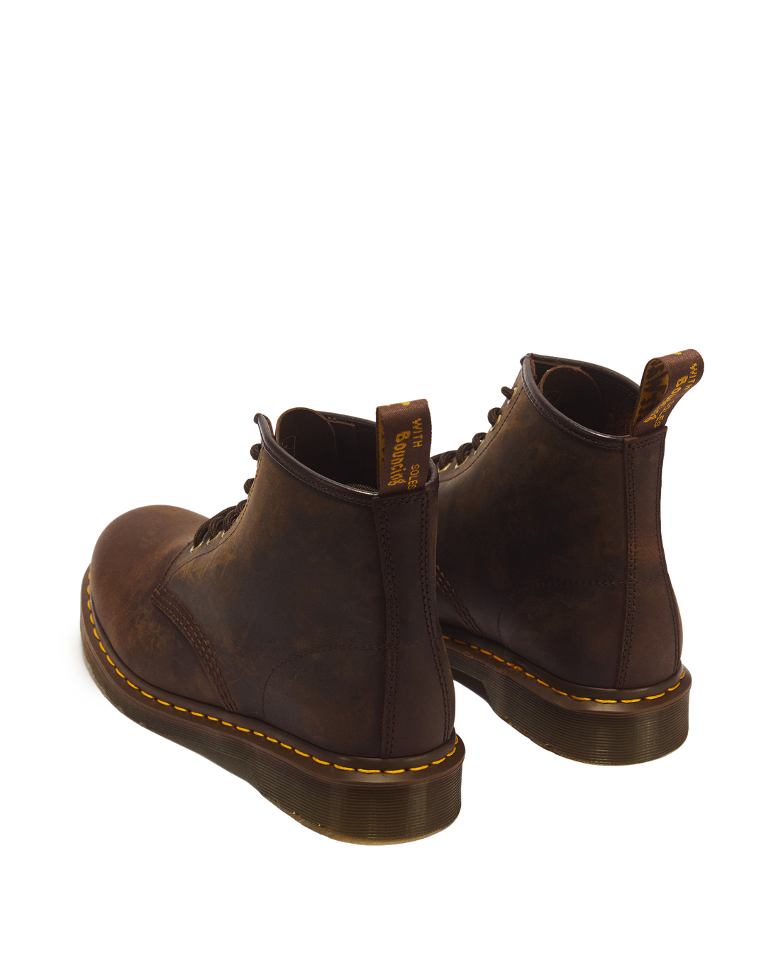 Botines 101 de piel Crazy Horse