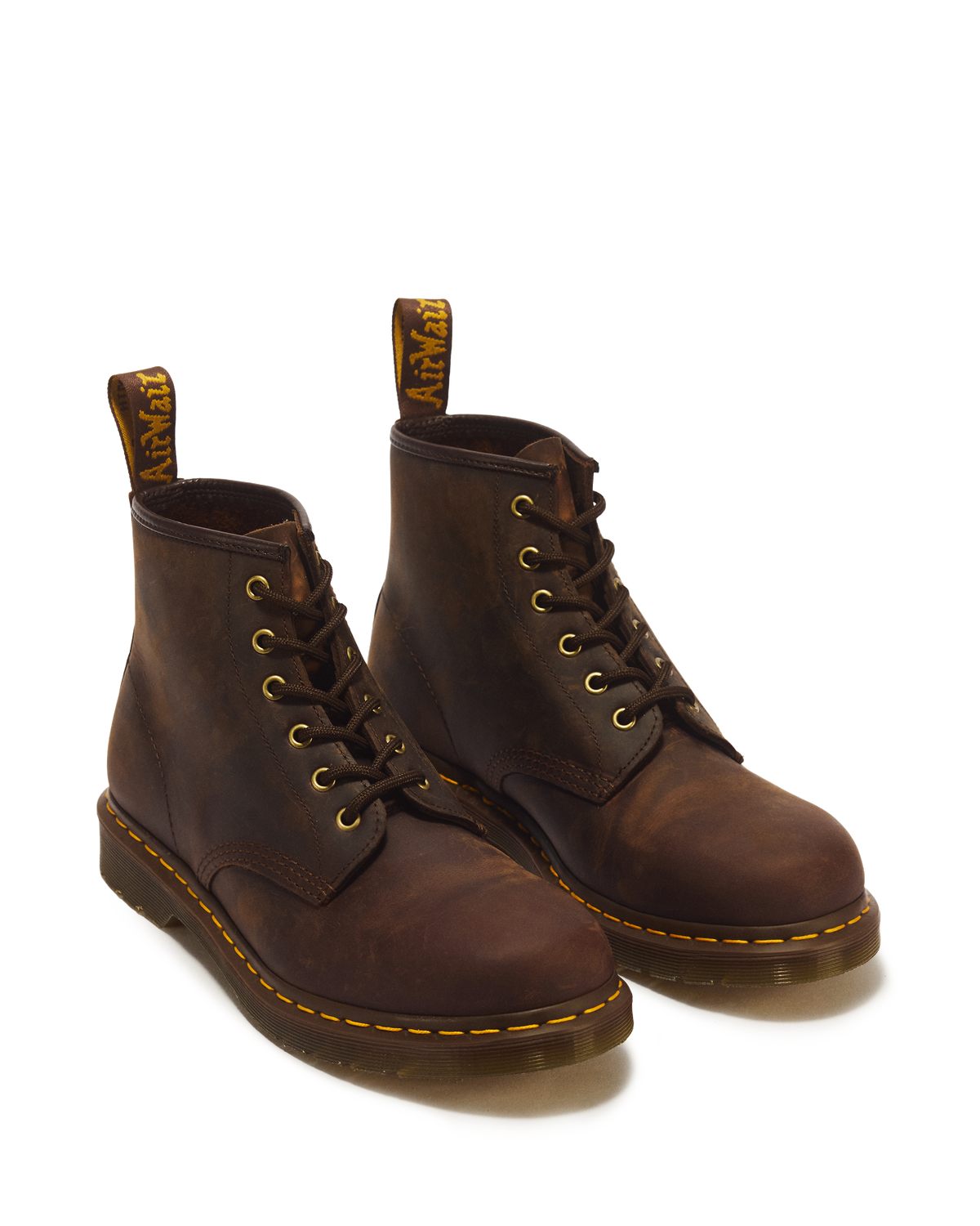 Botines 101 de piel Crazy Horse