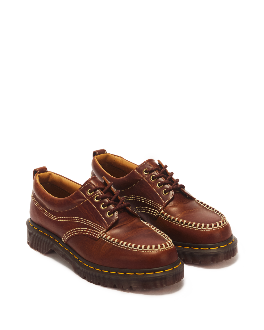 Zapatos Lowell Moc Toe de piel