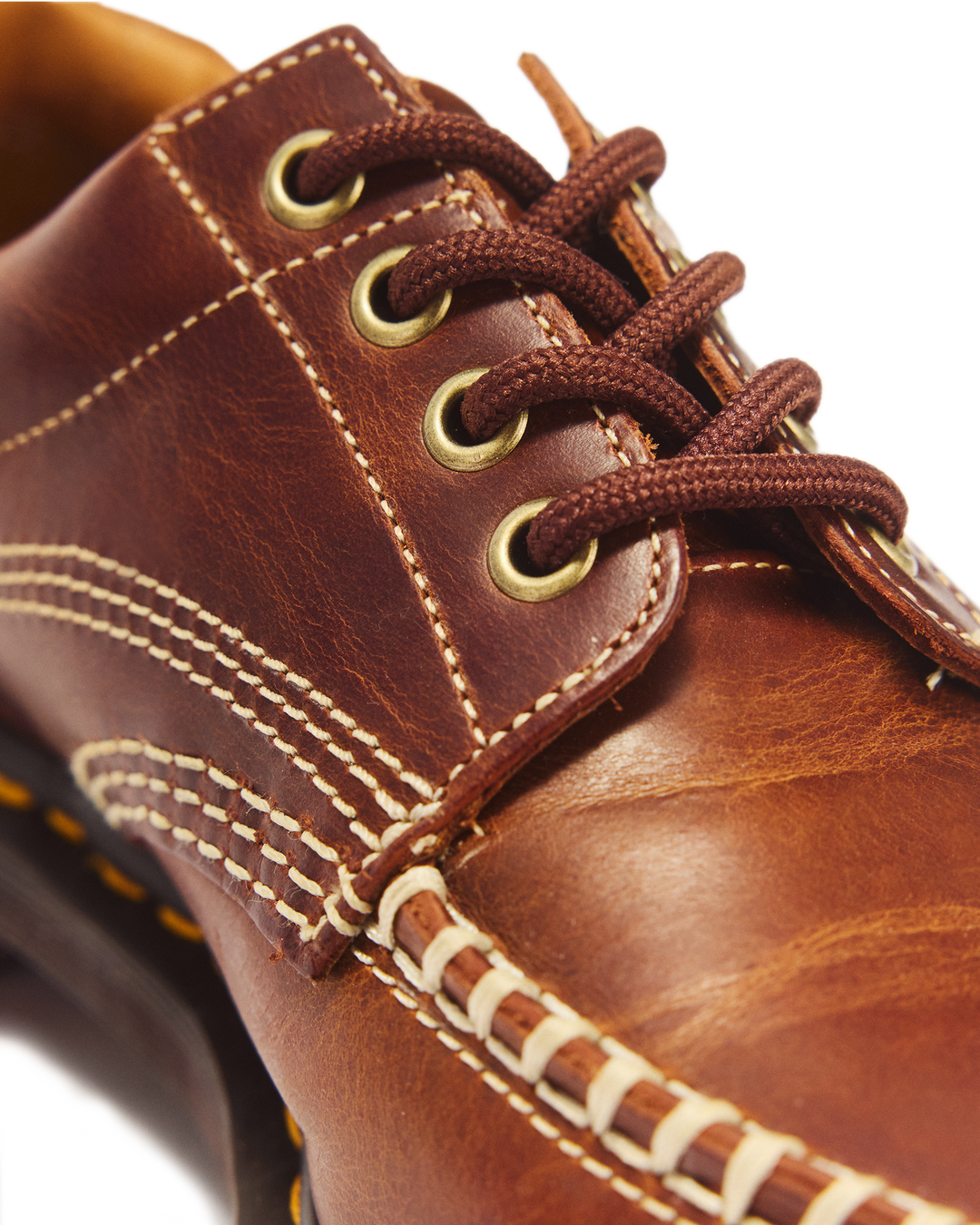 Zapatos Lowell Moc Toe de piel