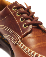 Zapatos Lowell Moc Toe de piel